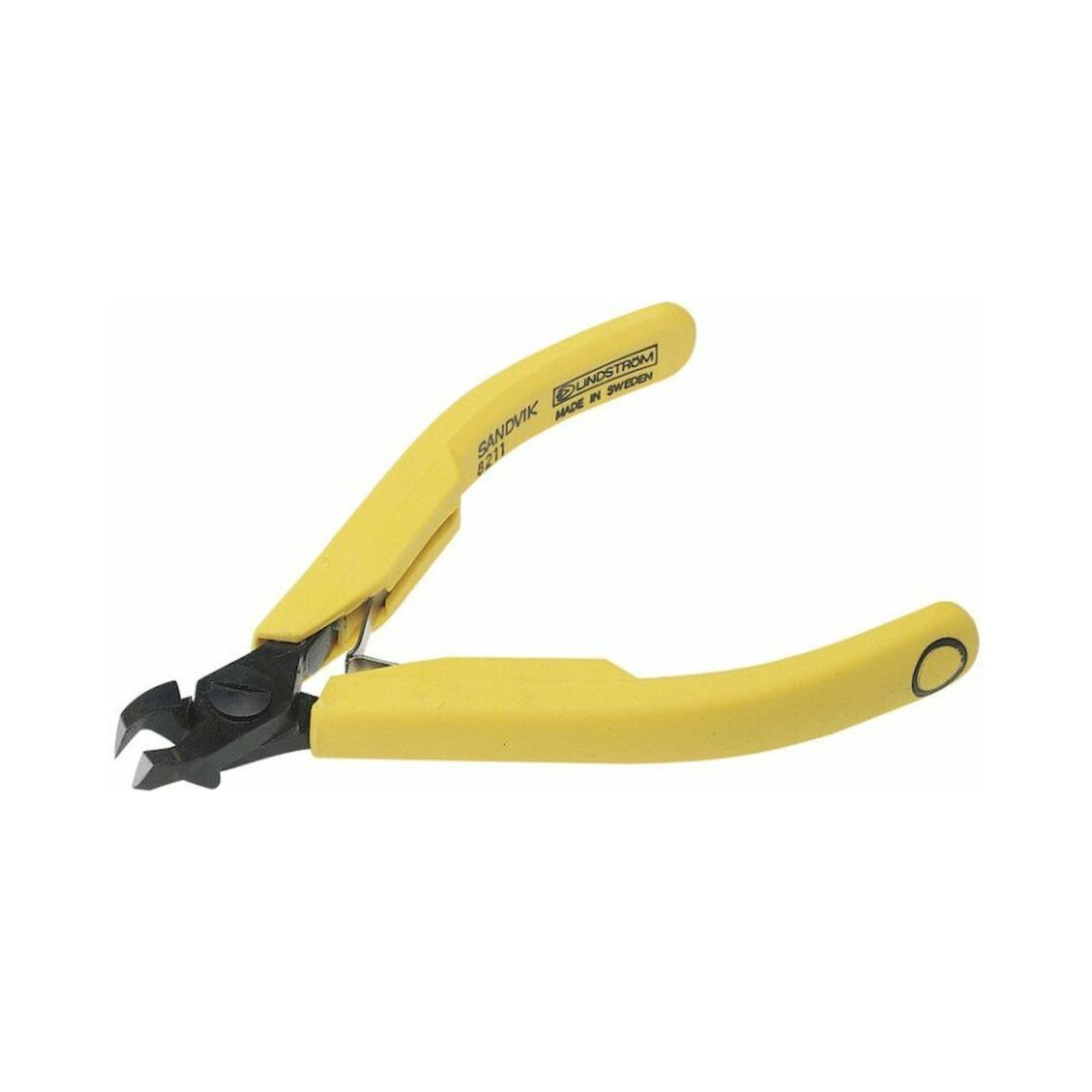 Lindström 8211. Schräg-Vornschneider 20°, 80er Serie, kurze Backen, feine Wate, 0,2-1,2 mm