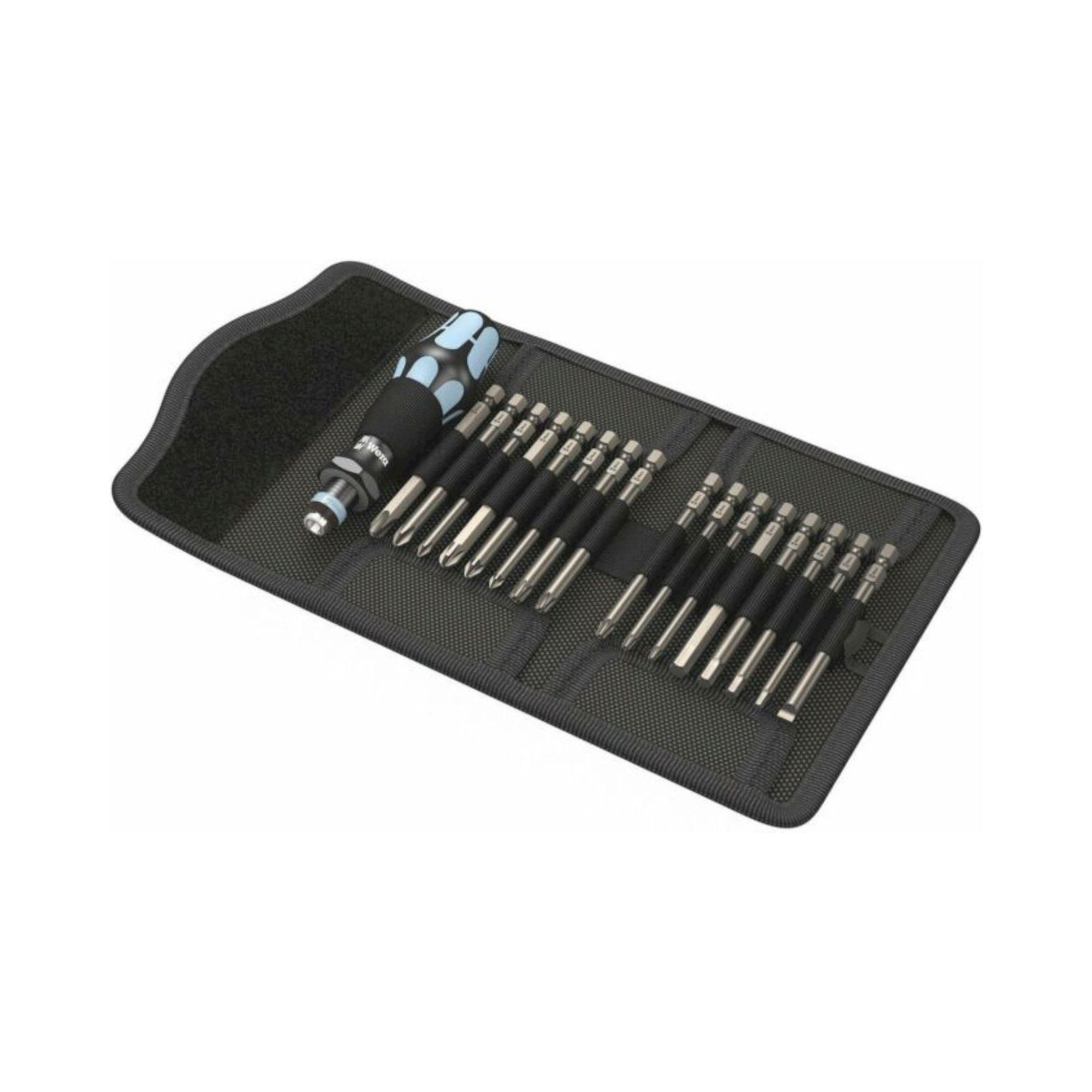 Wera 05071116001. Kraftform Kompakt 60, Edelstahl, 17-teilig