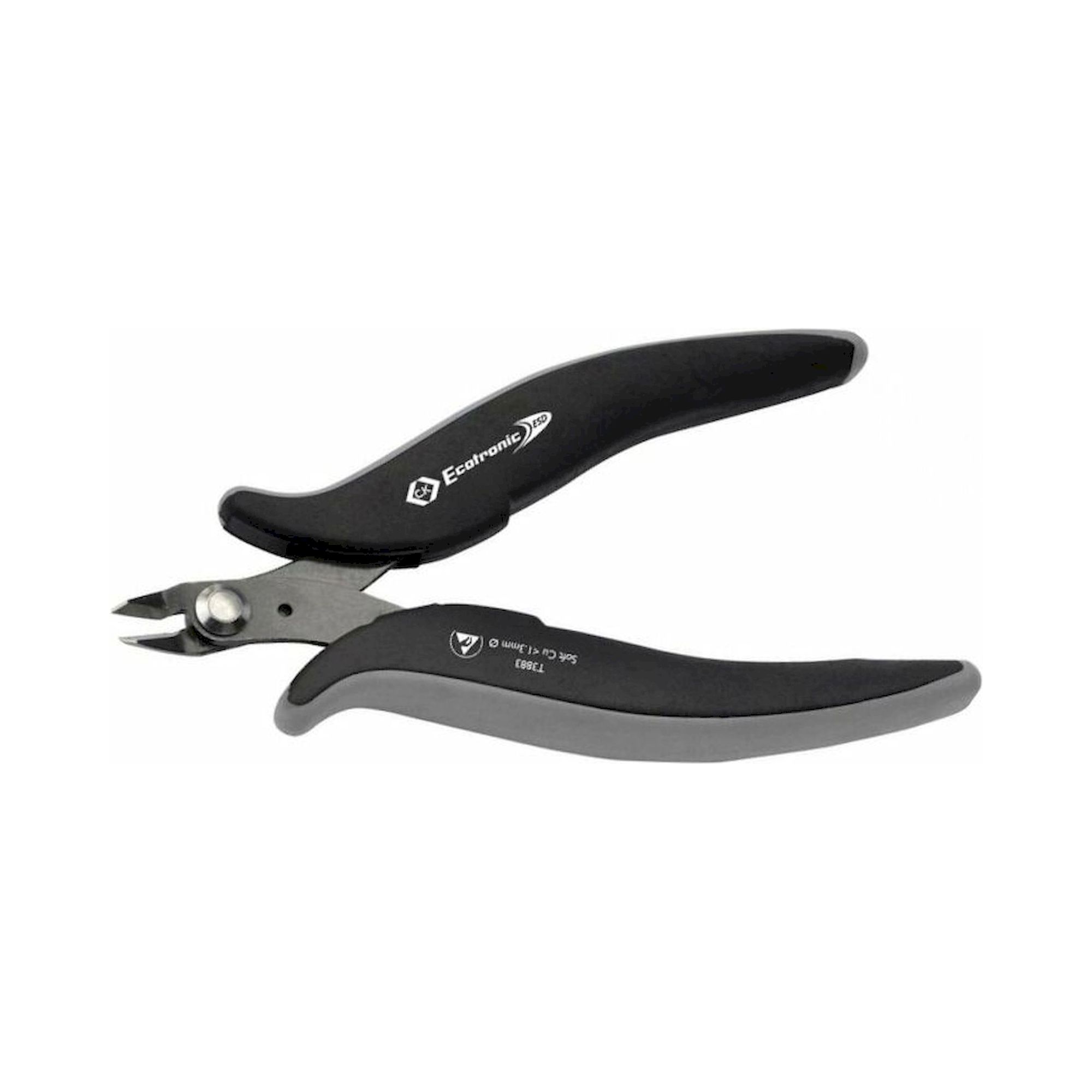 C.K T3883. Ecotronic ESD Seitenschneider, Minikopf, 132 mm