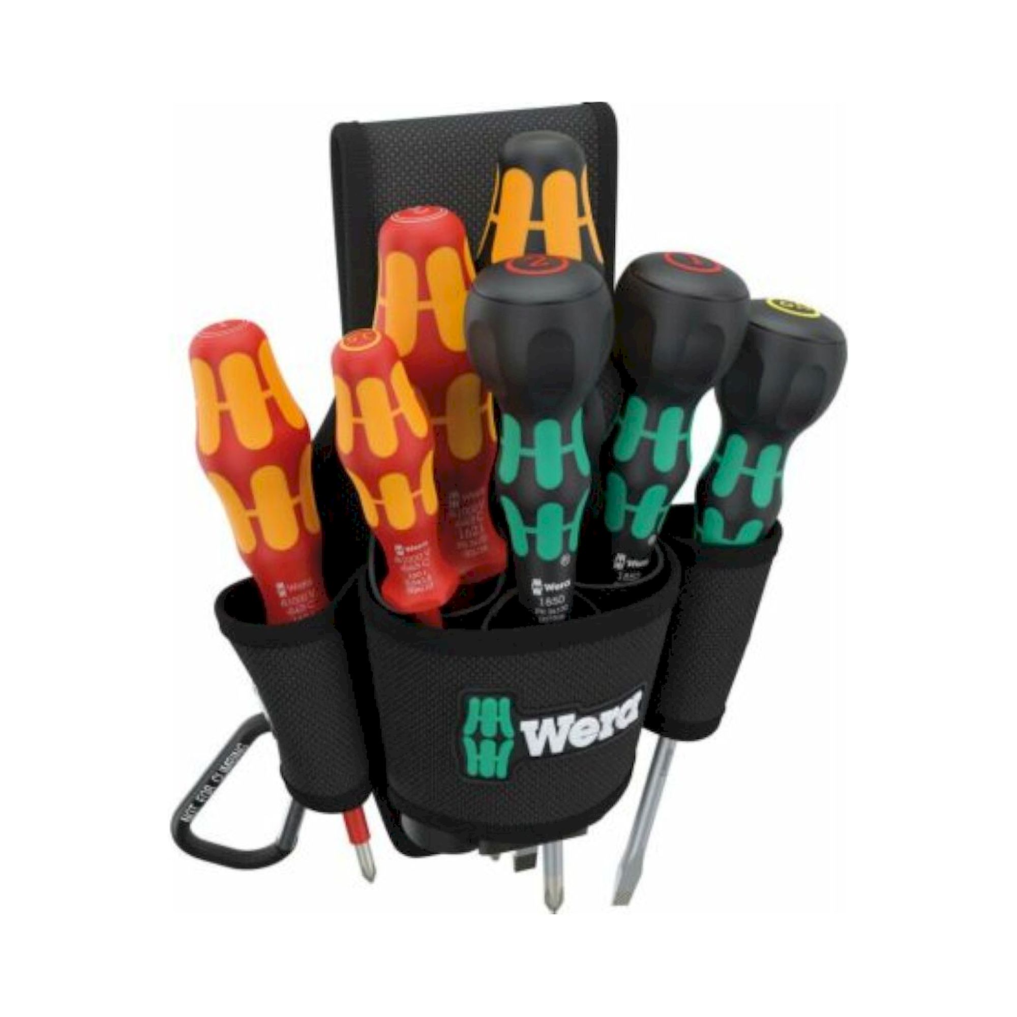 Wera 05136033001. Gürteltasche Set 2, 8-teilig