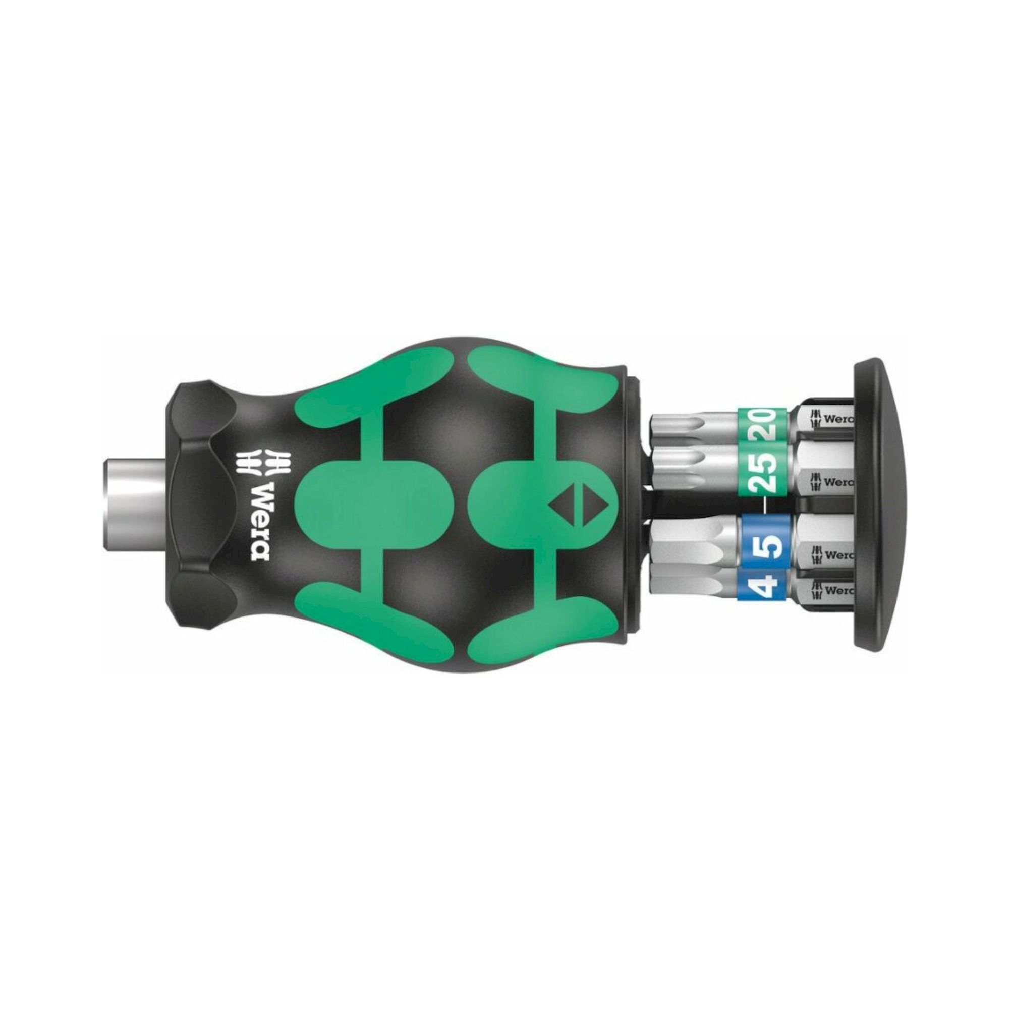 Wera 05008875001. Kraftform Kompakt Stubby Magazin 3, 6-teilig