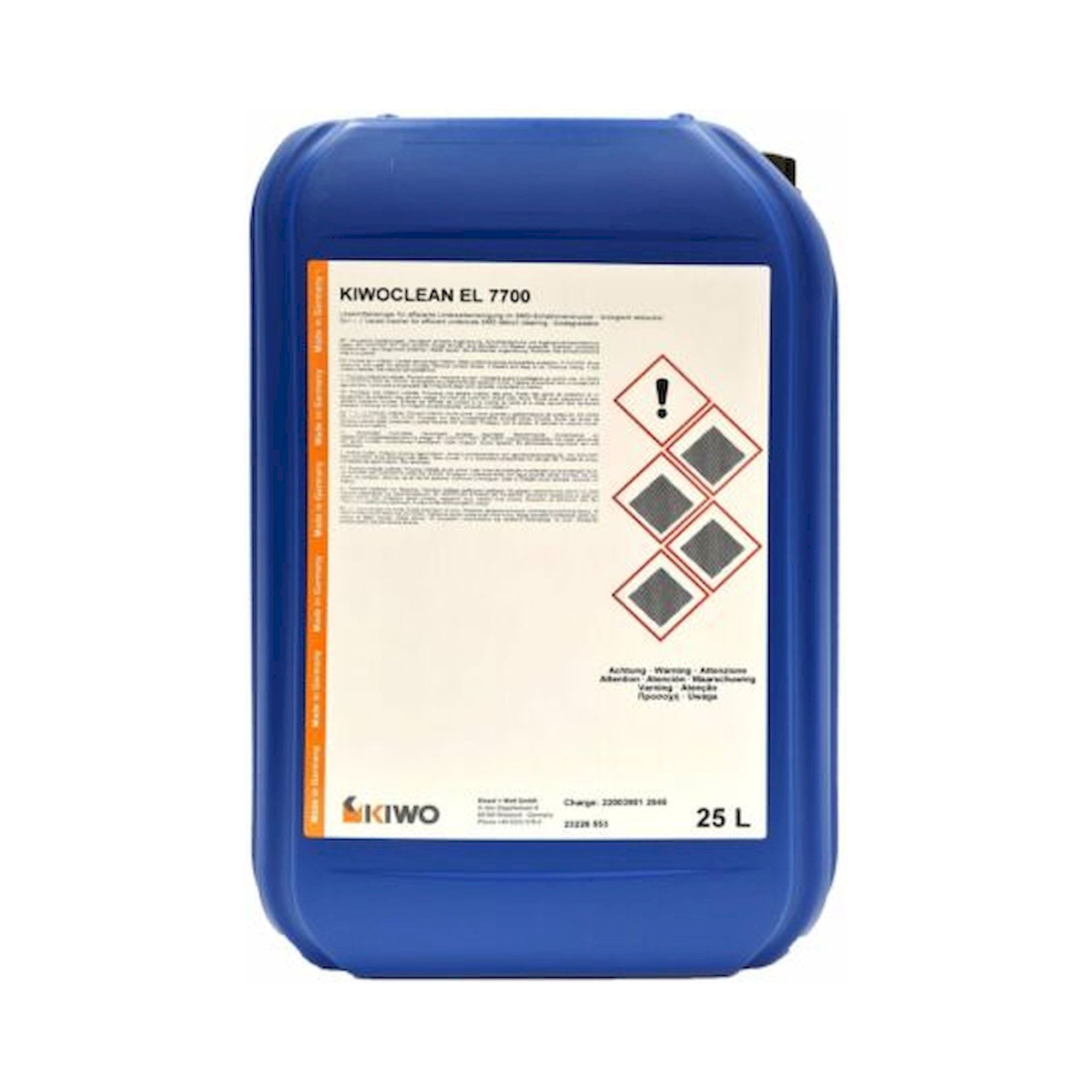 Kiwo 23226 553. KIWOCLEAN EL 7700 Schablonenreiniger, 25 Liter