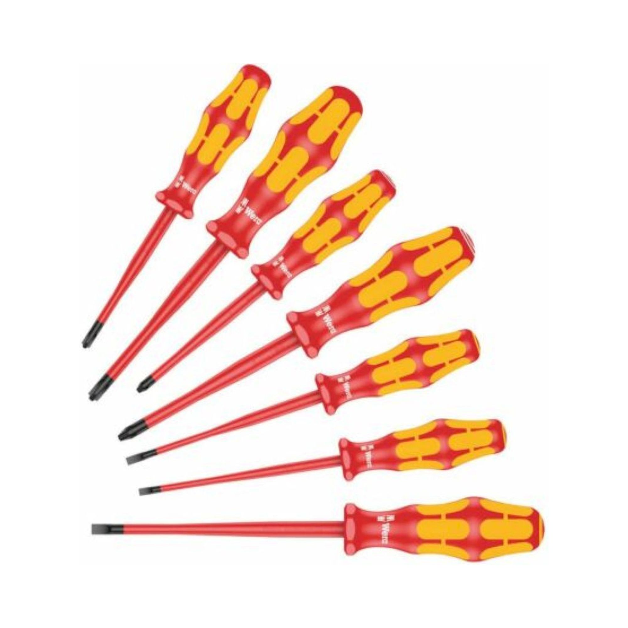 Wera 05135961001. Schraubendrehersatz Kraftform Plus Serie 100, 7-teilig