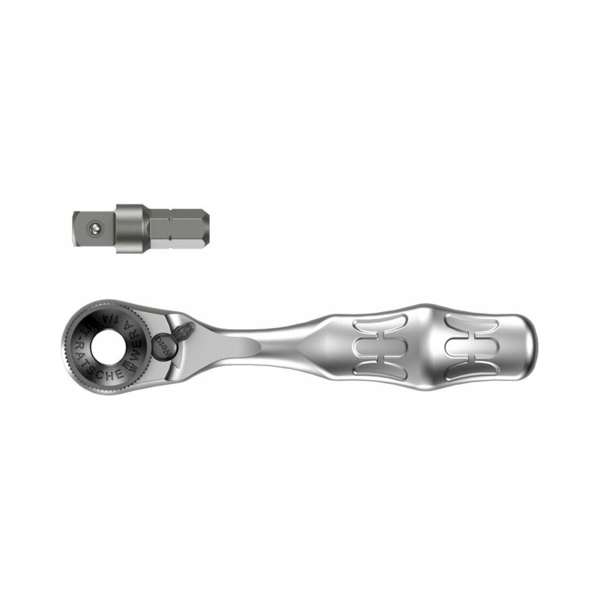 Wera 05073230001. Bit-Ratsche ¼", mit ¼"-Antrieb, 2-teilig