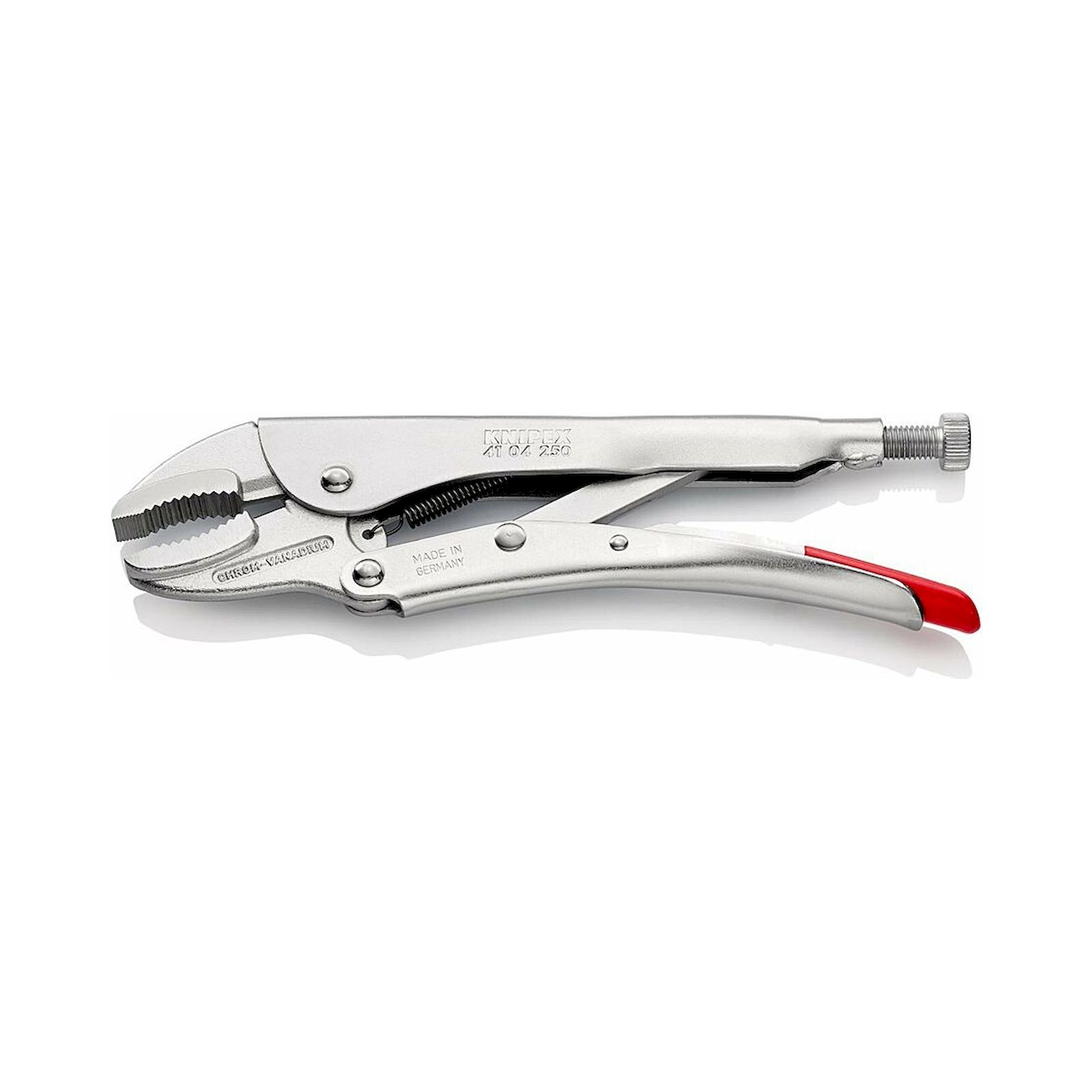 Knipex 41 04 250 SB. Gripzange verzinkt 250 mm (SB-Karte/Blister)
