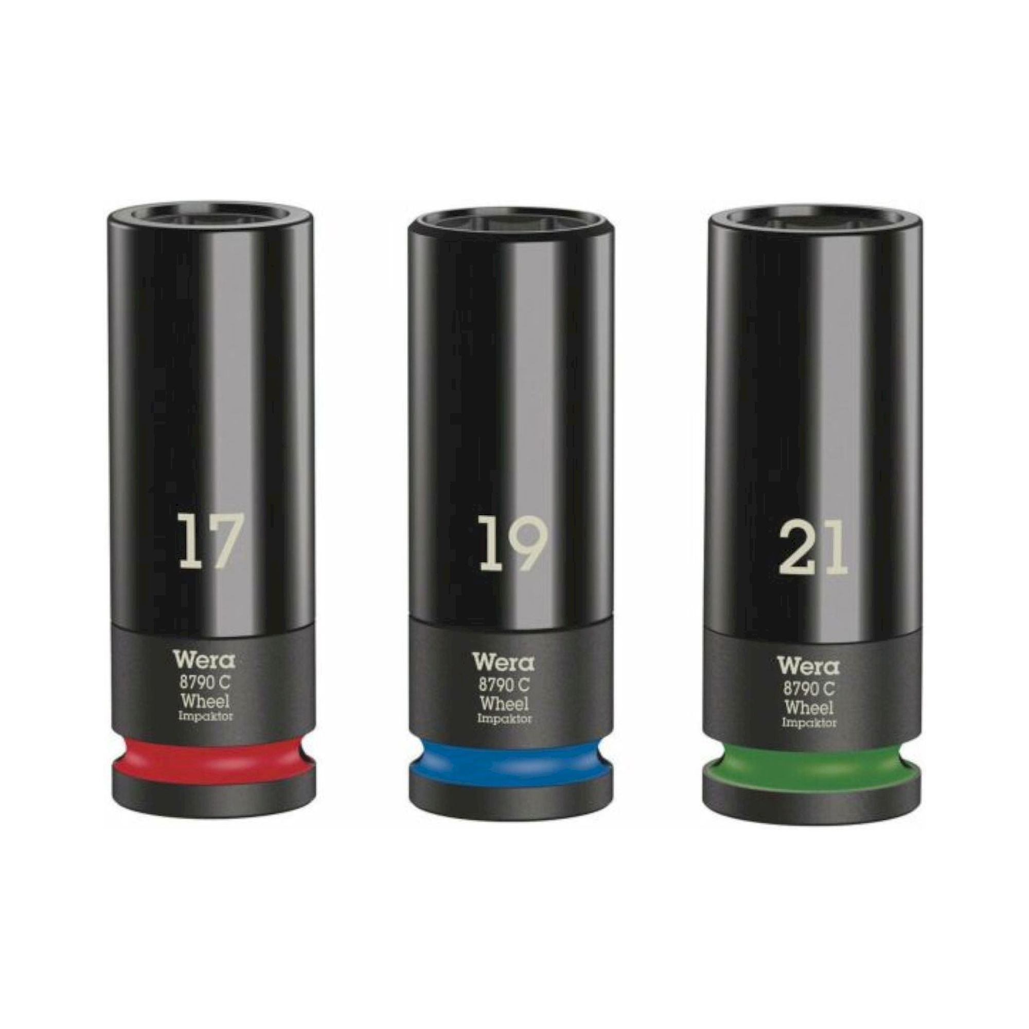 Wera 05004595001. Steckschlüsseleinsatz-Satz, 1/2"-Antrieb, 3-teilig