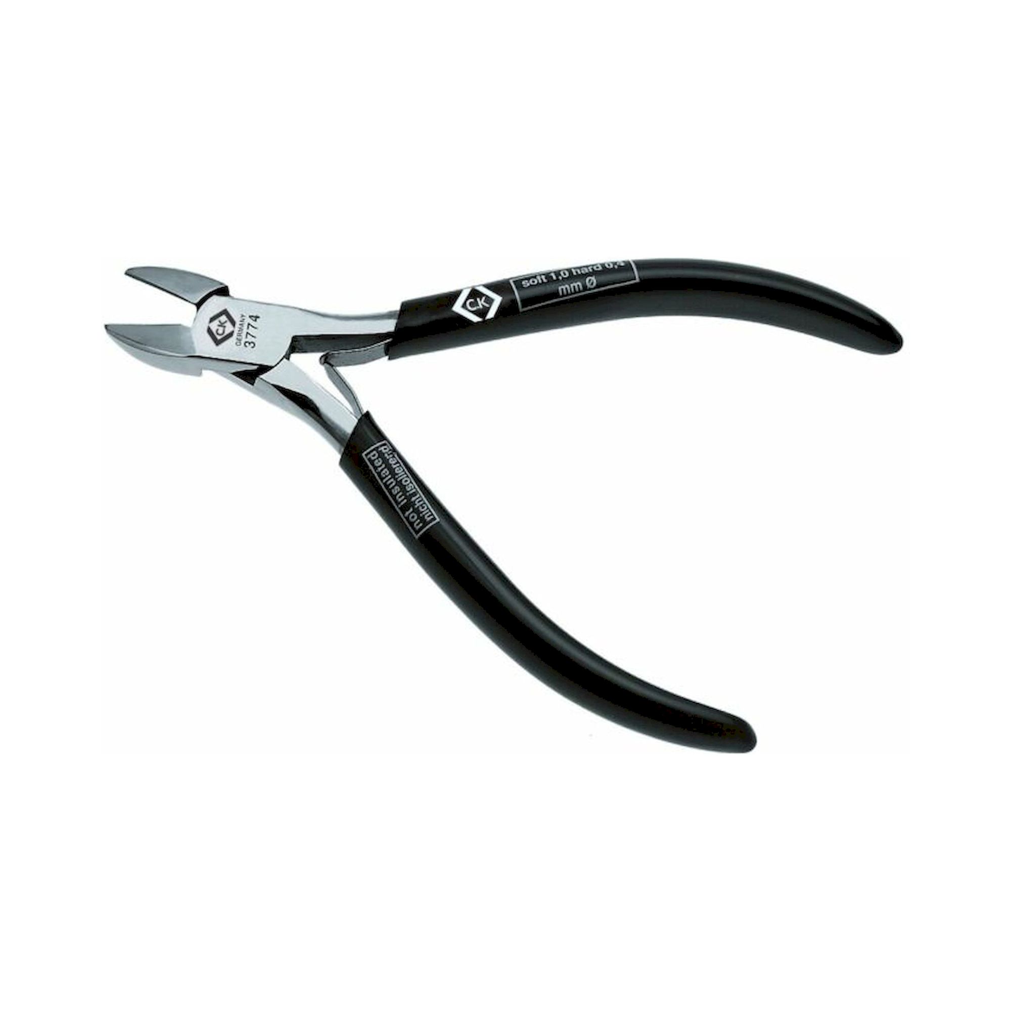 C.K T3774. Precision side cutters, applied, with bevel, 120 mm