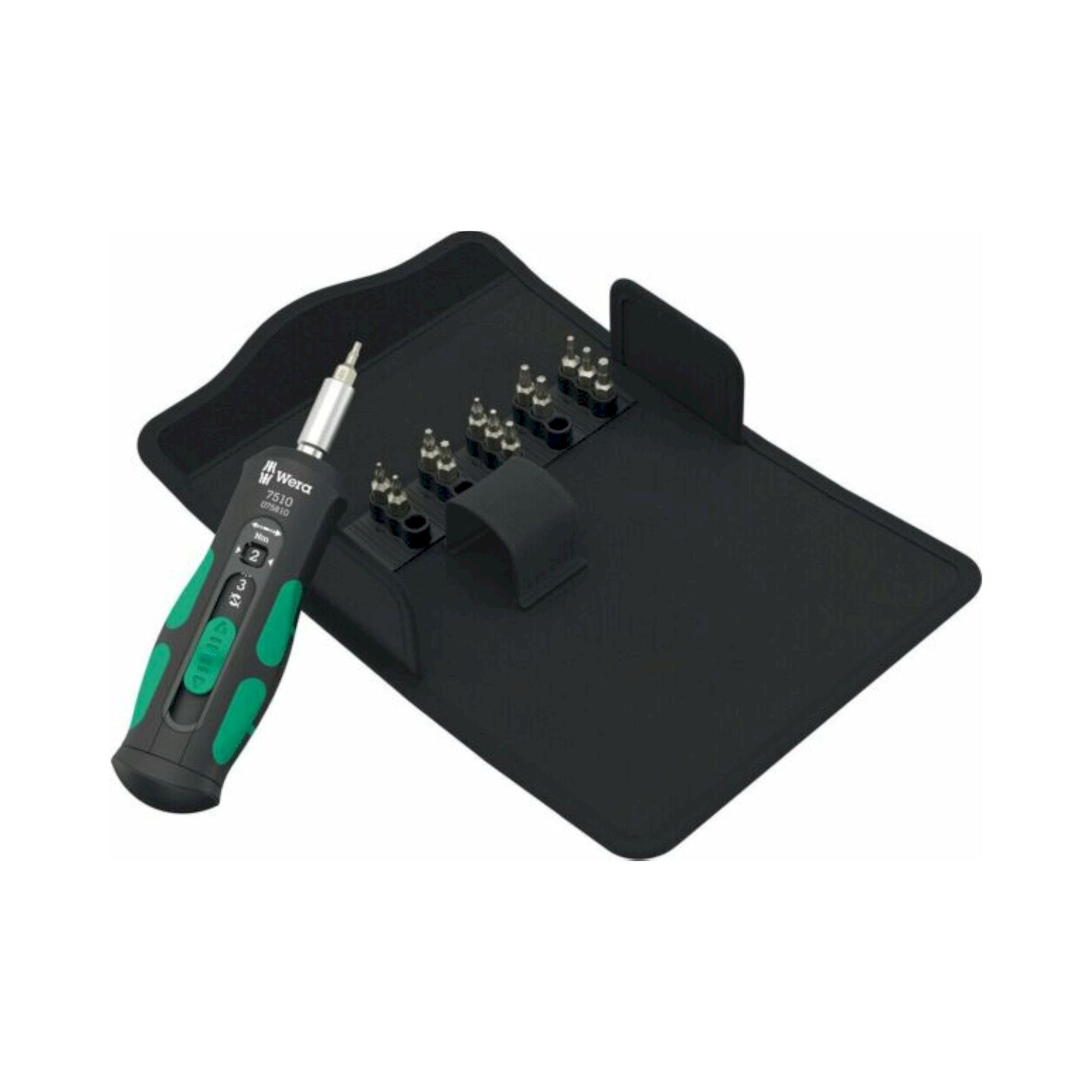 Wera 05075840001. Werkzeug-Set für Hartmetall-Wendeschneidplatten, 14-teilig