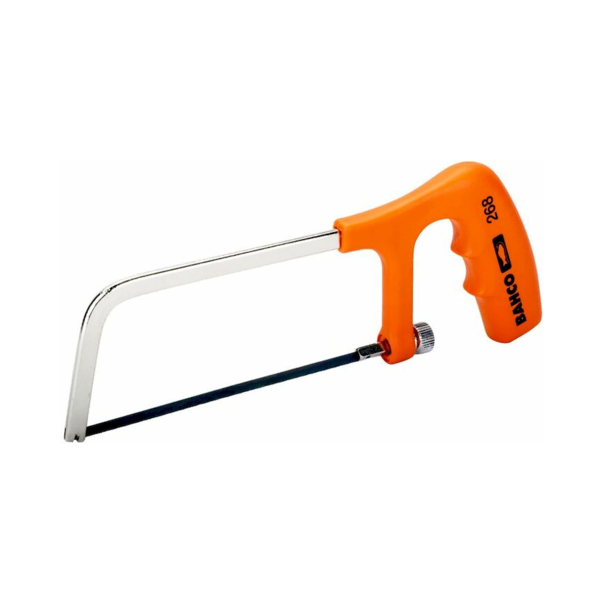 Bahco 268. Mini-Bügelsäge mit Stahlrahmen und Glasfasergriff 150 mm