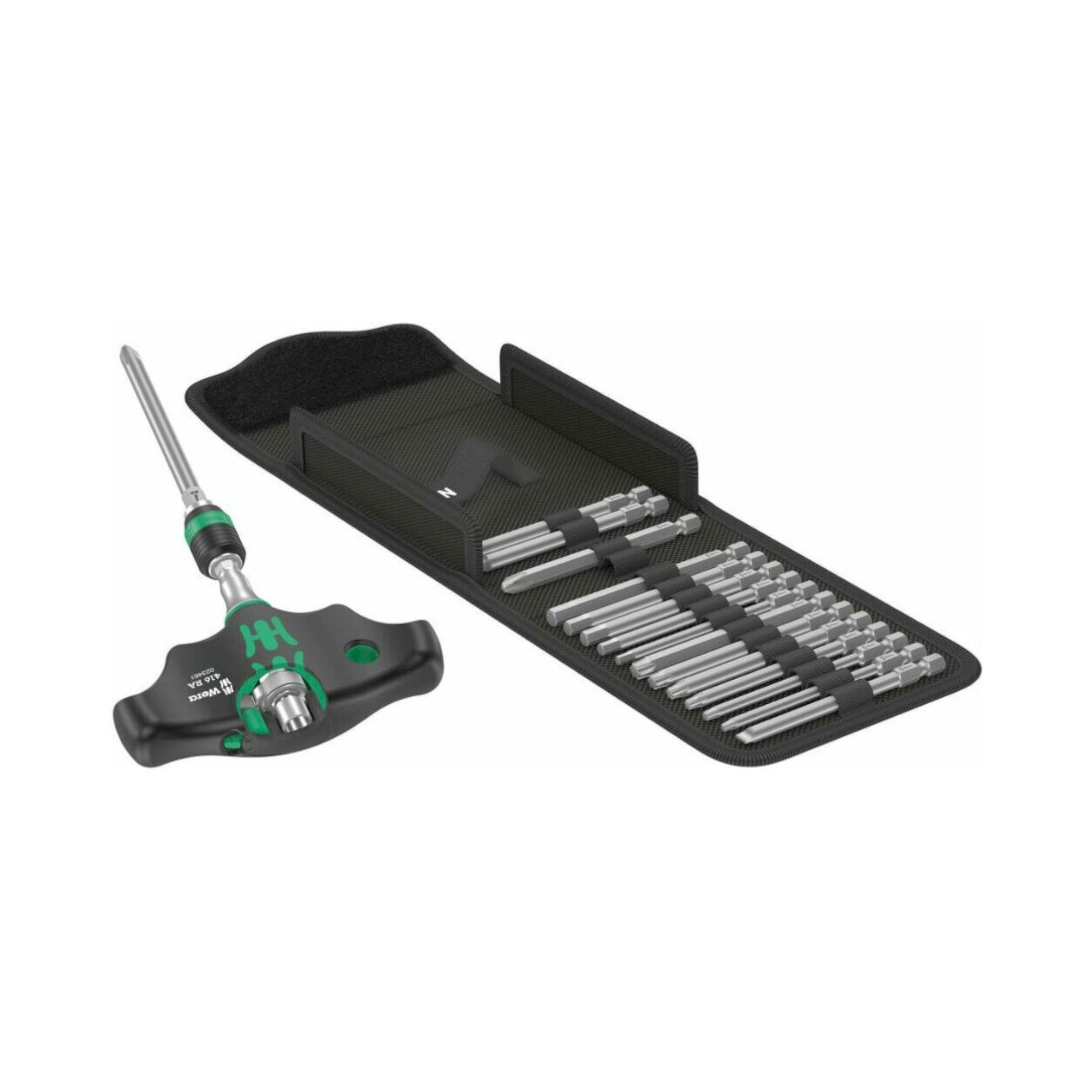 Wera 05057473001. Kraftform Kompakt 400 RA Imperial Set 1, 17-teilig