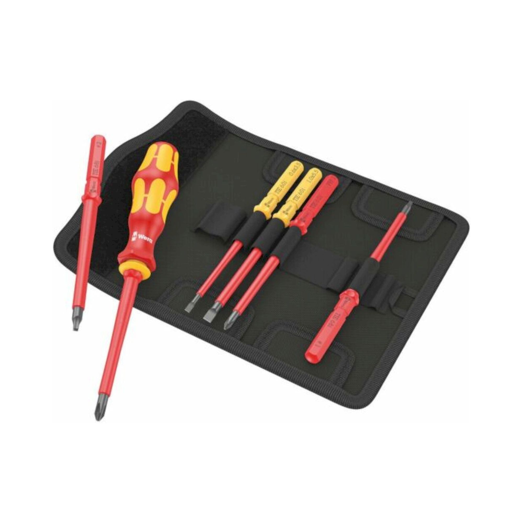 Wera 05006604001. Kraftform Kompakt VDE 7 Imperial 1 Tool Finder, 7-teilig