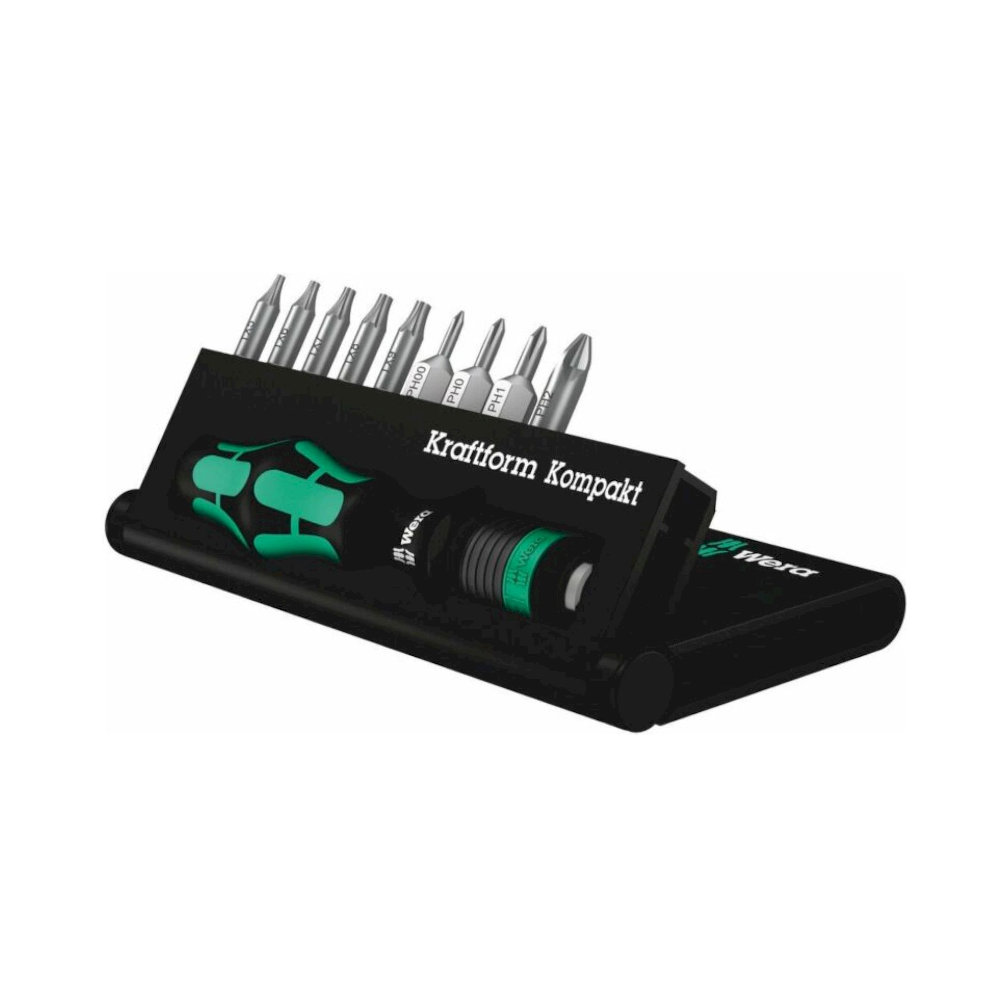Wera 05135942001. Kraftform Kompakt 12, 10-teilig