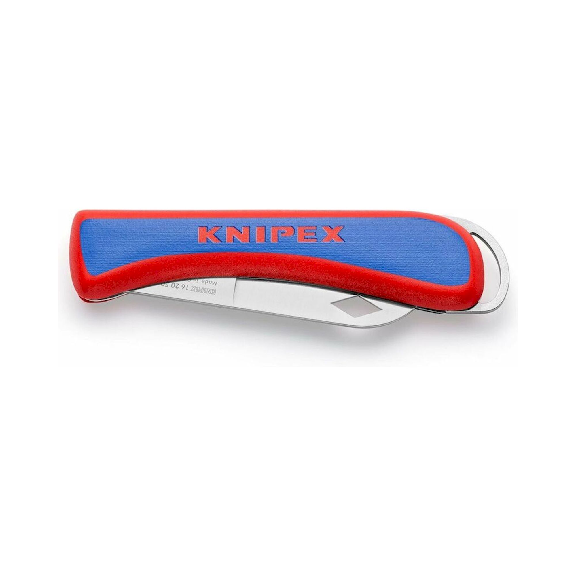Knipex 16 20 50 SB. Electrician's folding knife, 120 mm, sales packaging