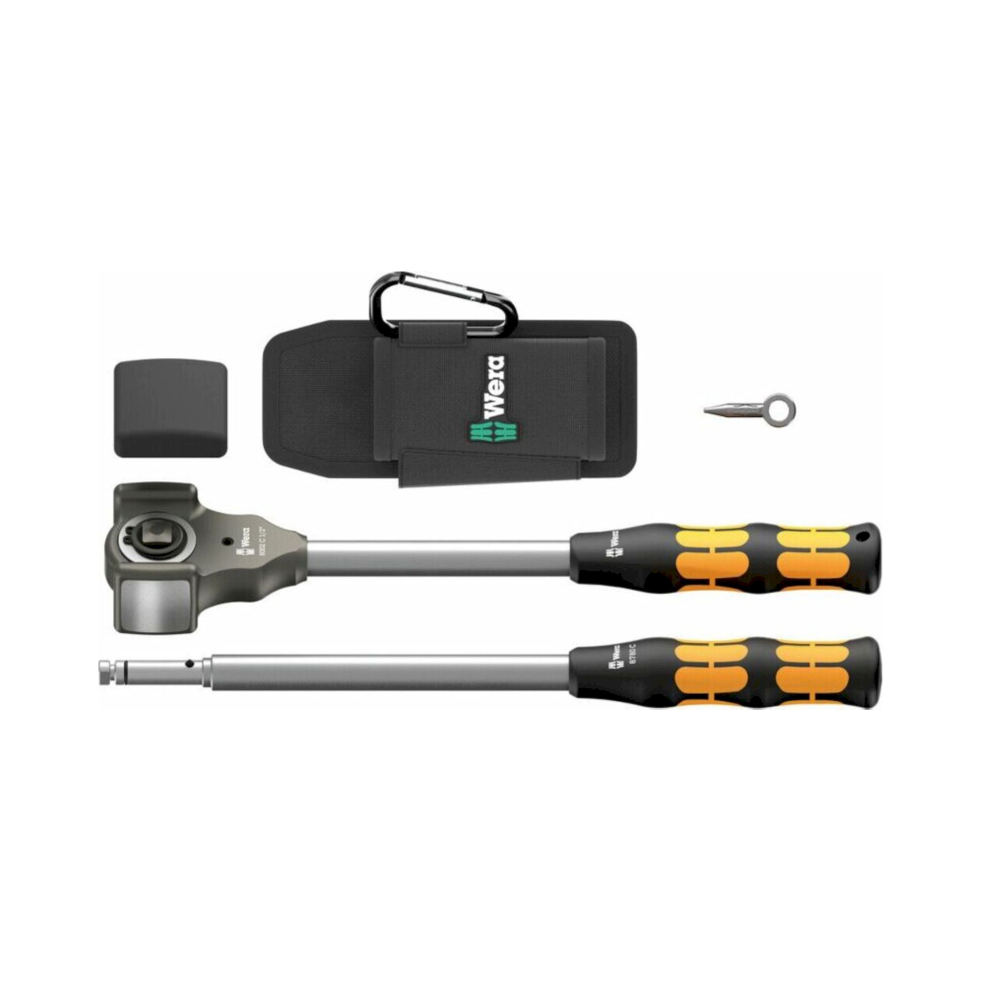Wera 05133862001. Knarrensatz Koloss All Inclusive Set mit ½"-Antrieb, 5-teilig