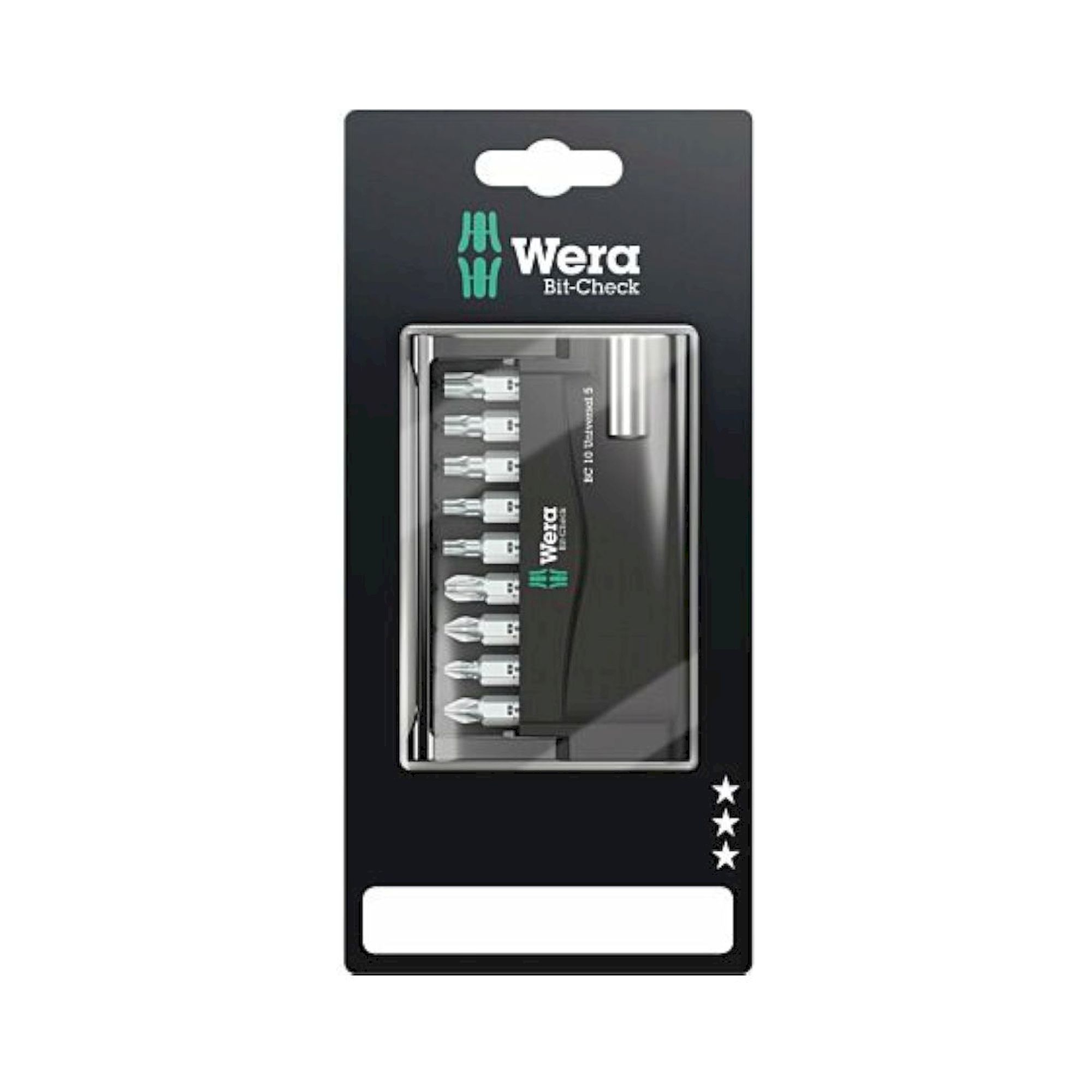 Wera 05073416001. Bit-Check 10 Universal 5 SB, 10-teilig