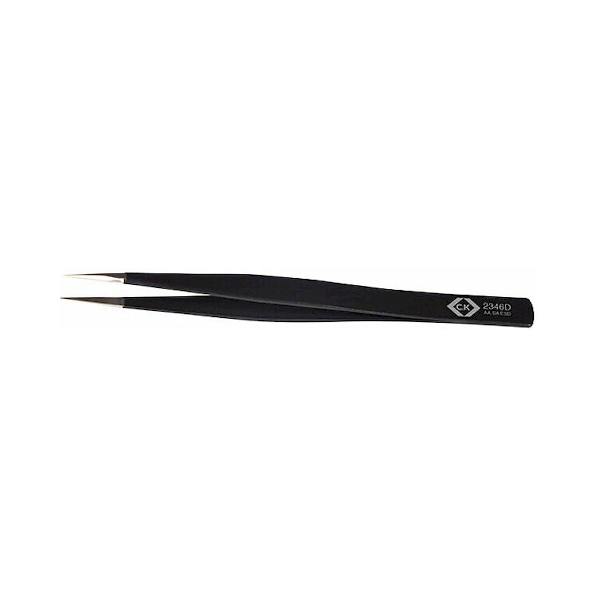 C.K T2346D. ESD precision tweezers AA.SA ESD, 127 mm