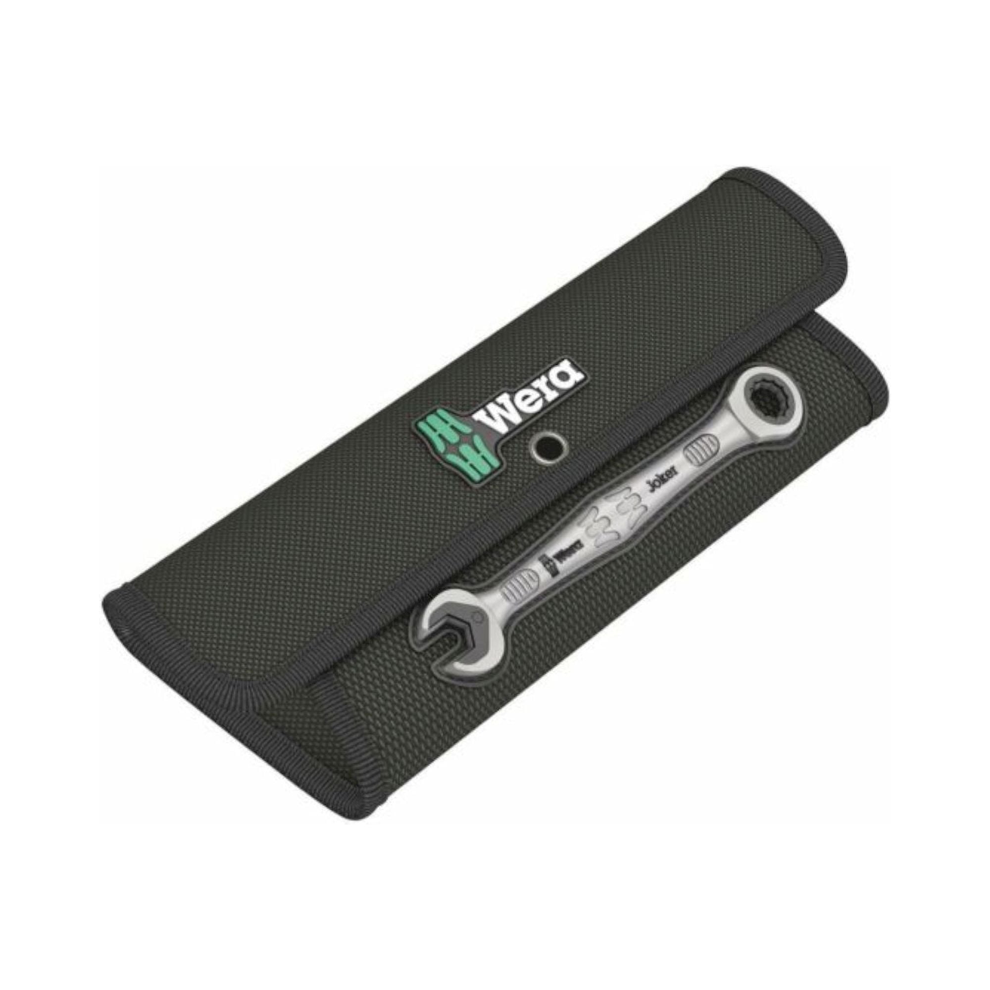 Wera 05671381001. Falttasche 6000 für 8 Joker Maul-Ringratschen-Schlüssel, leer, 290 x 110 mm