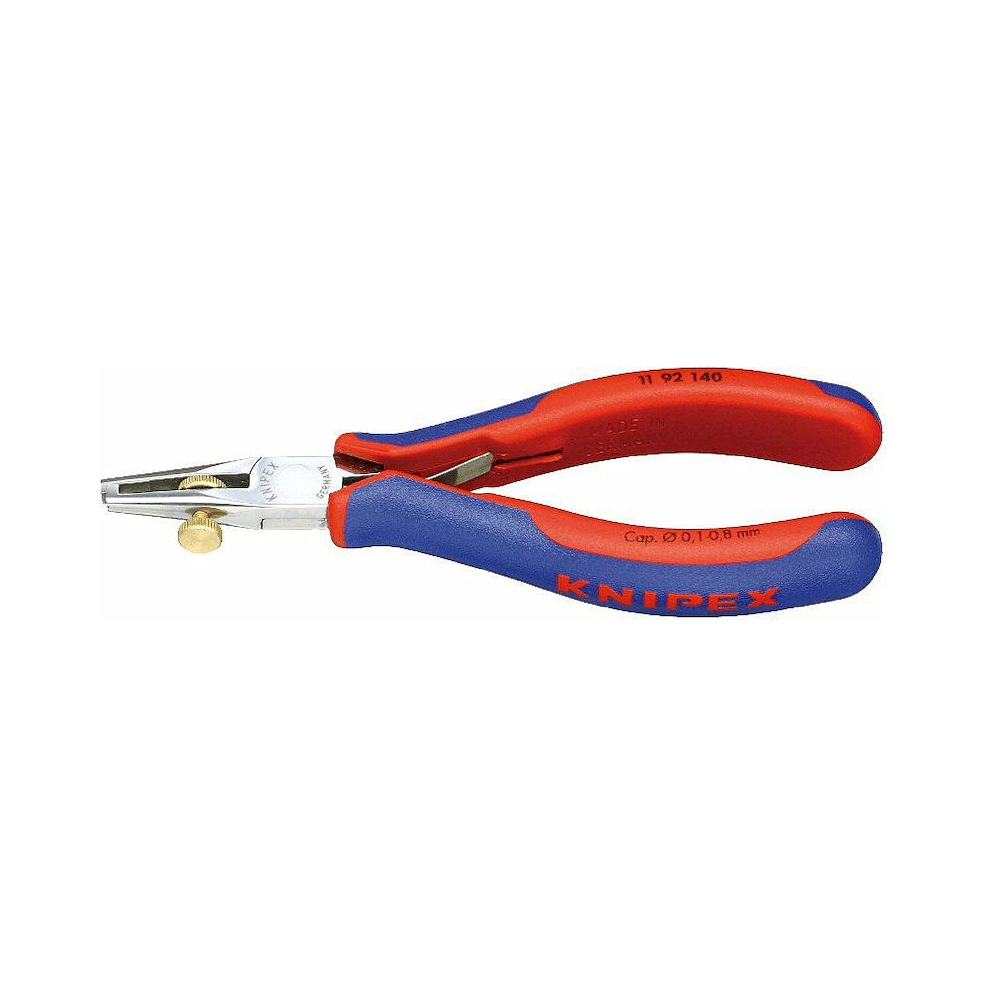 Knipex 11 92 140. Electronics wire  stripper 0.1 - 0.8 mm
