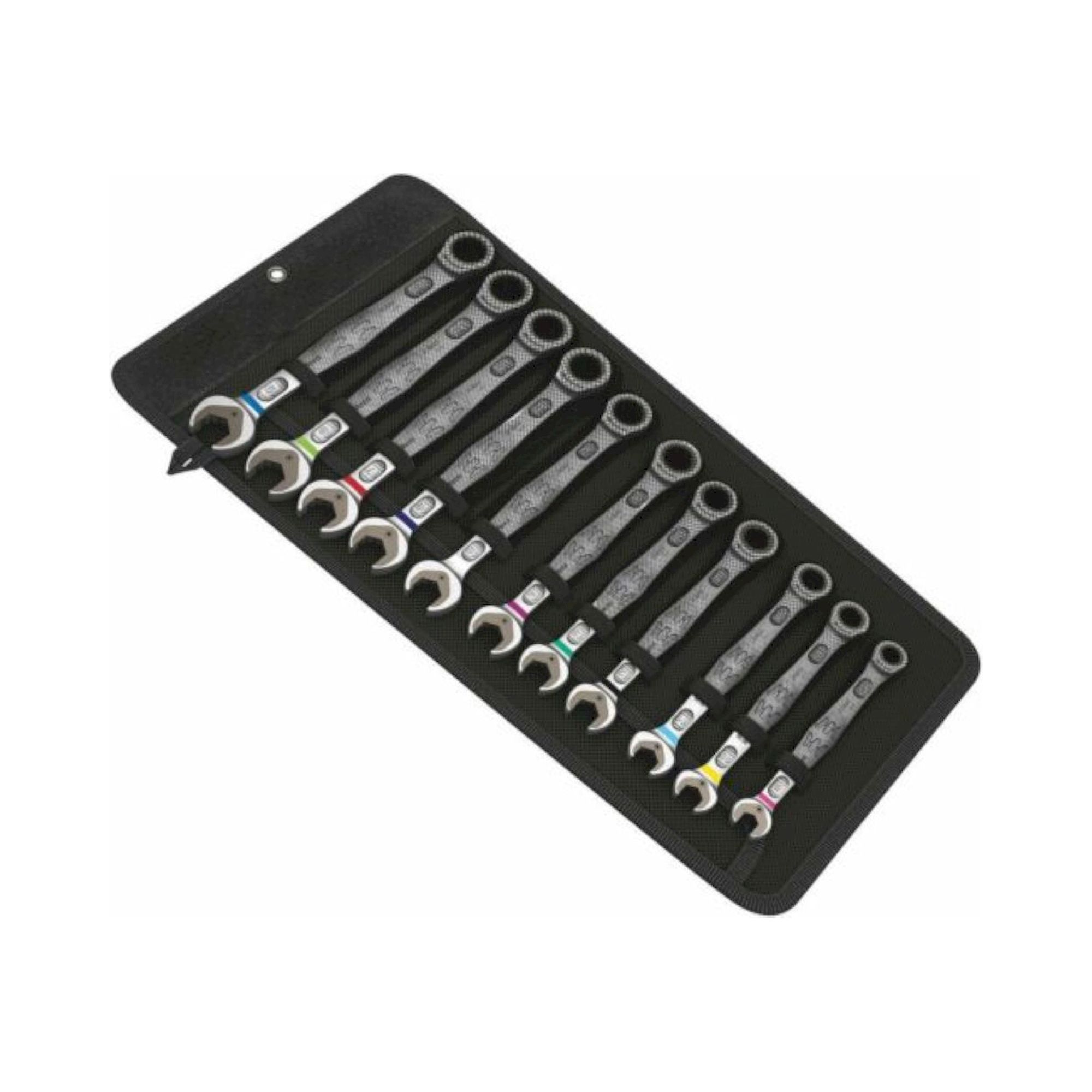 Wera 05020013001. Maul-Ringratschenschlüssel-Satz, 11-teilig