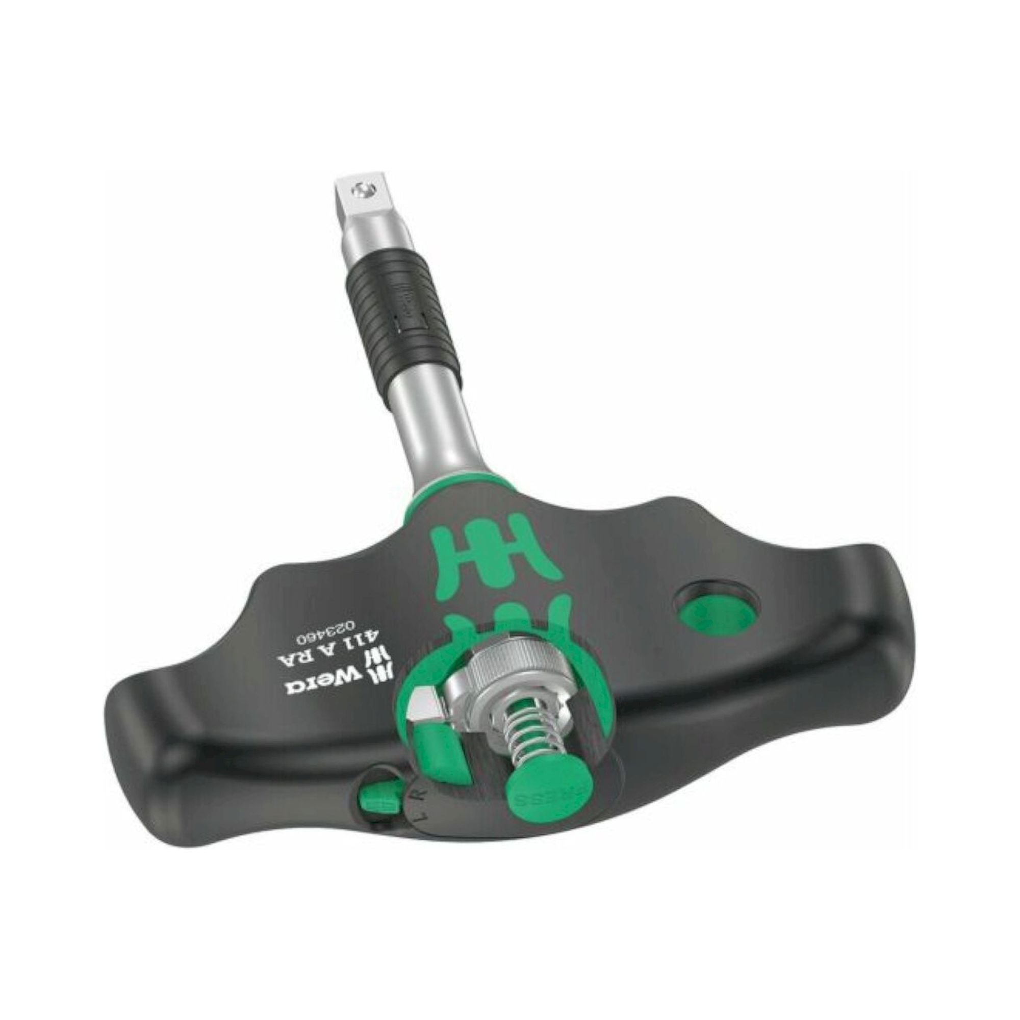 Wera 05023460001. Quergriff-Adapterschraubendreher mit Ratschenfunktion, 1/4", 1/4" x 45 mm