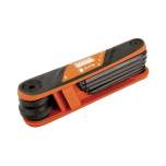 Bahco BE-9776B. Offset screwdriver set, hexagon socket with ball end, Plastic holder, 7 pieces