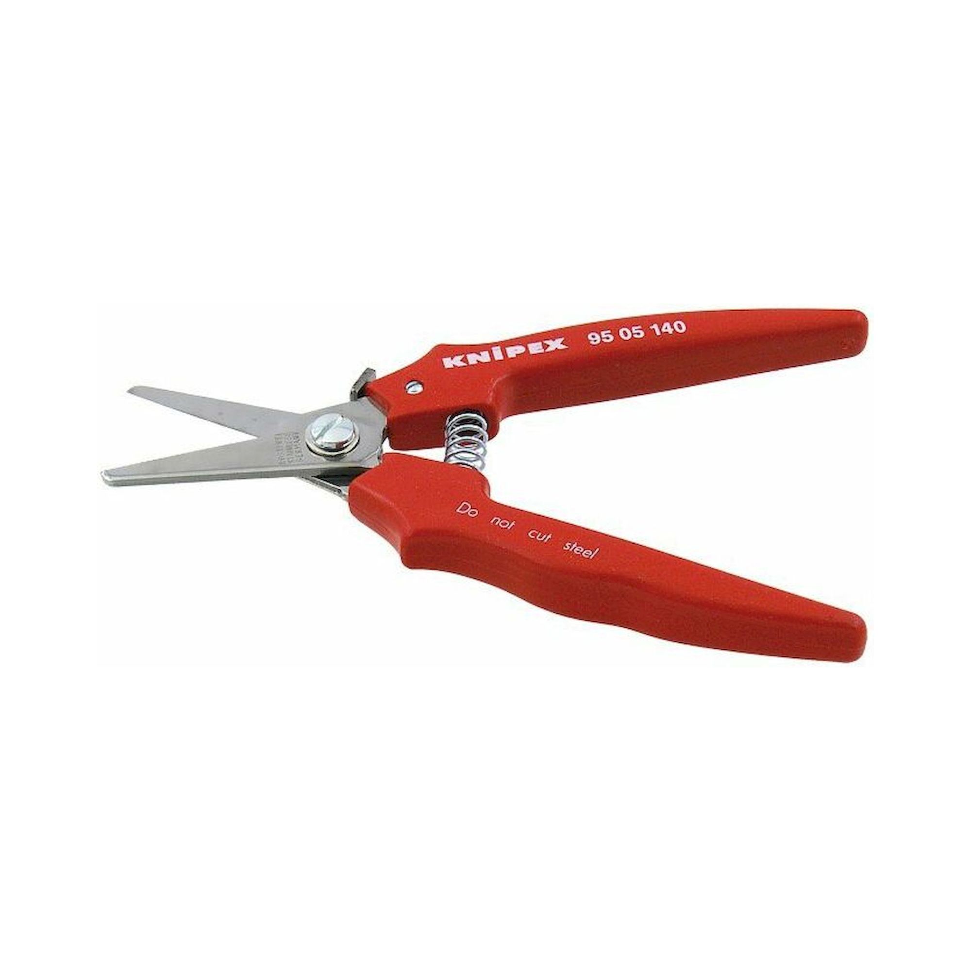 Knipex 95 05 140. Kombischere, Griffe mit Kunststoff umspritzt, 140 mm