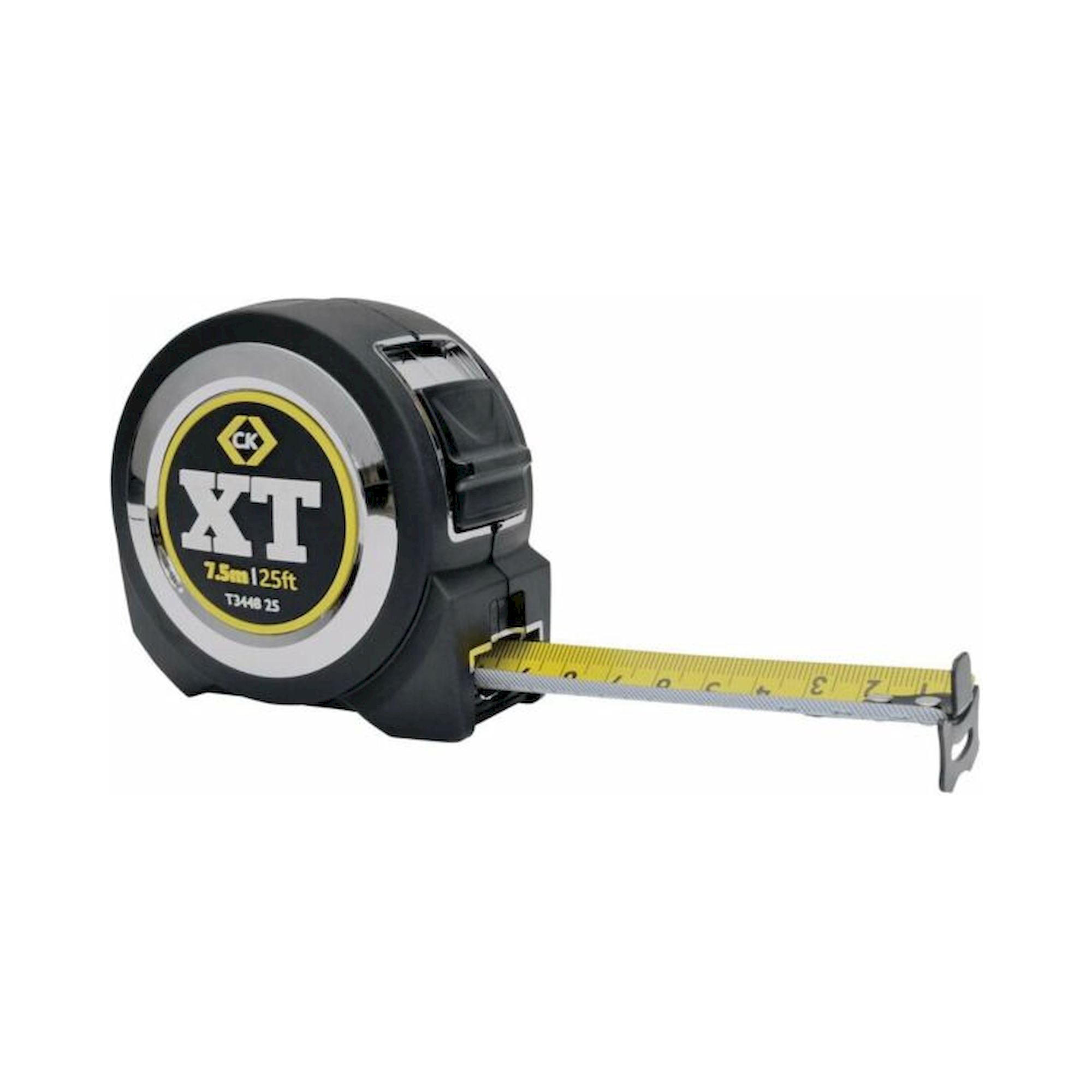 C.K T3448 25. Roller tape measure, XT, 7.5 m