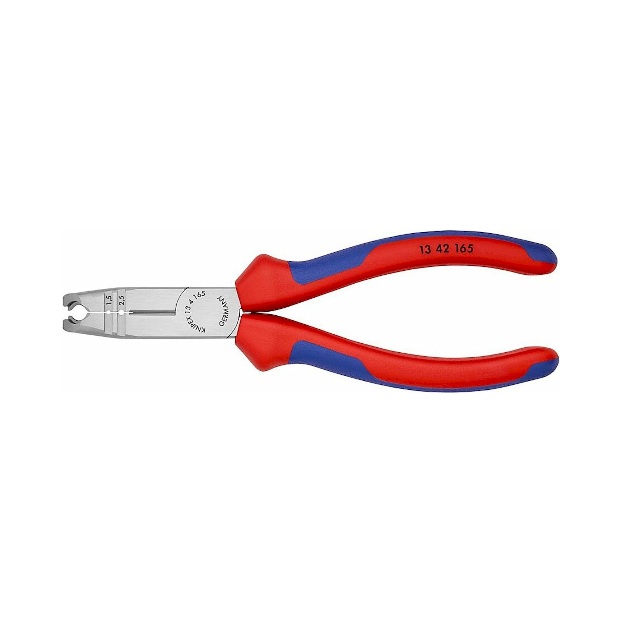 Knipex 13 42 165. Stripping pliers, black atramentized, 165 mm