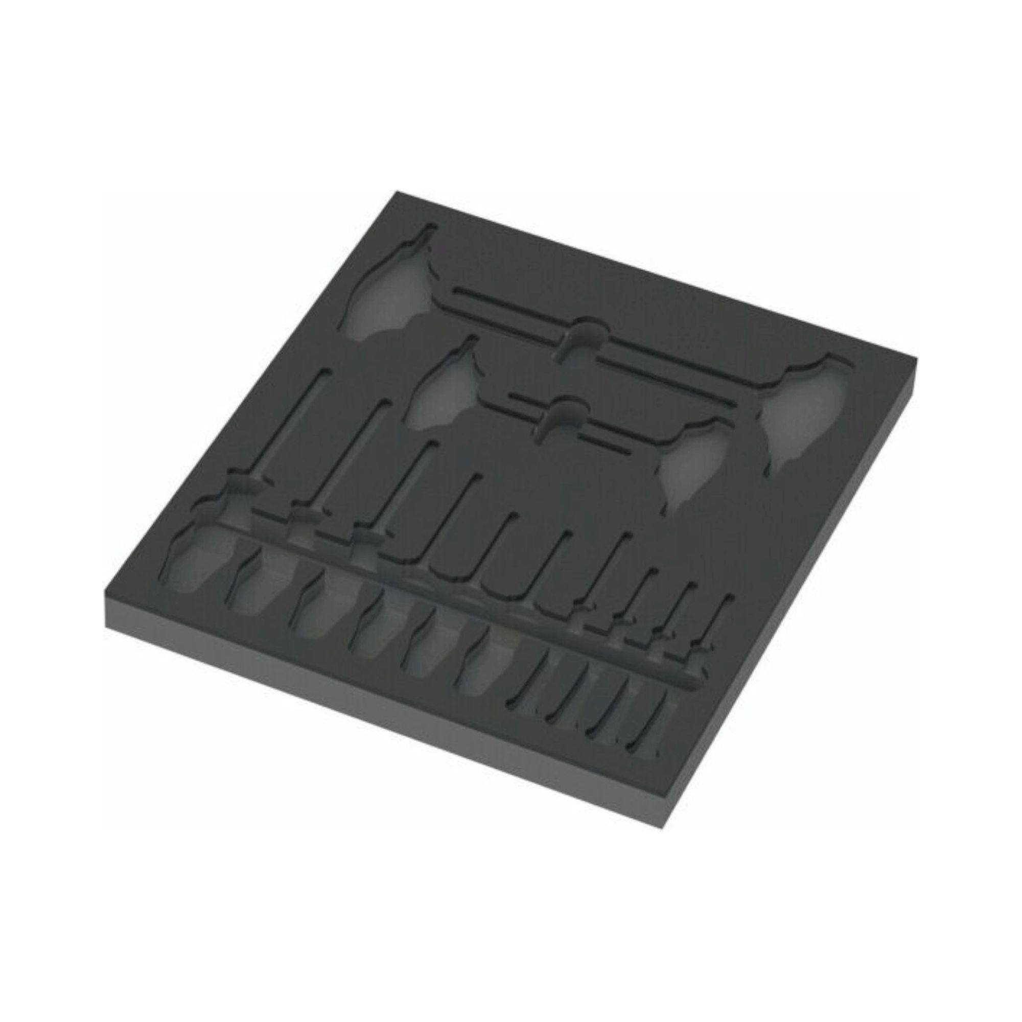 Wera 05137312001. Schaumstoffeinlage TORX® HF Schraubendreher Set 1, ohne Werkzeug, 344 x 30 x 392 mm