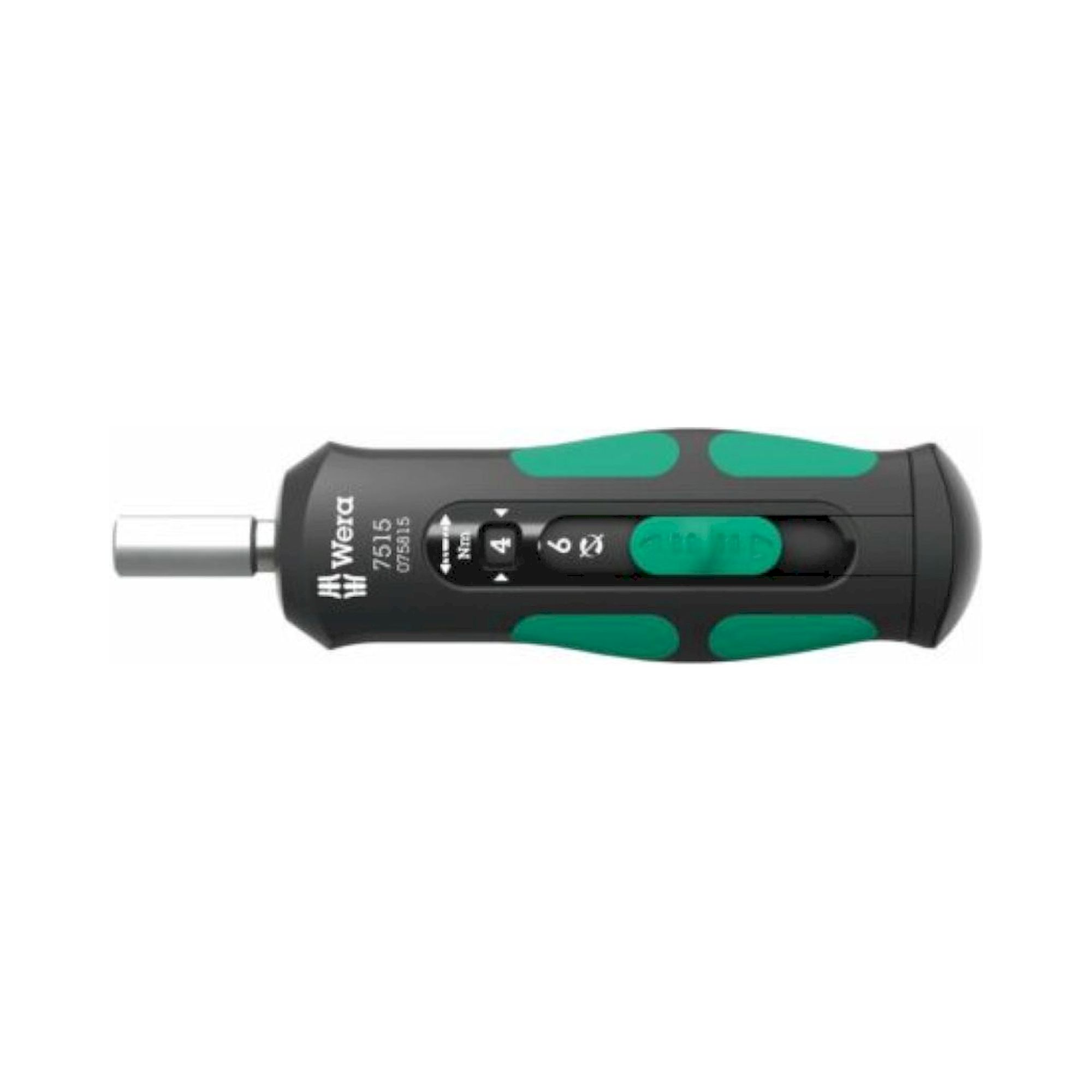 Wera 05075815001. Drehmomentschraubendreher, 2-6 Nm, 1/4" x 2,0 Nm x 3,0 Nm x 4,0 Nm x 5,0 Nm x 6,0 Nm x 147,5 mm