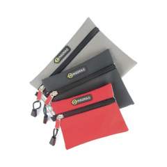 C.K MA2740. 3-Taschen-Pack, reißfestes Polyester, durchsichtige Rückseite