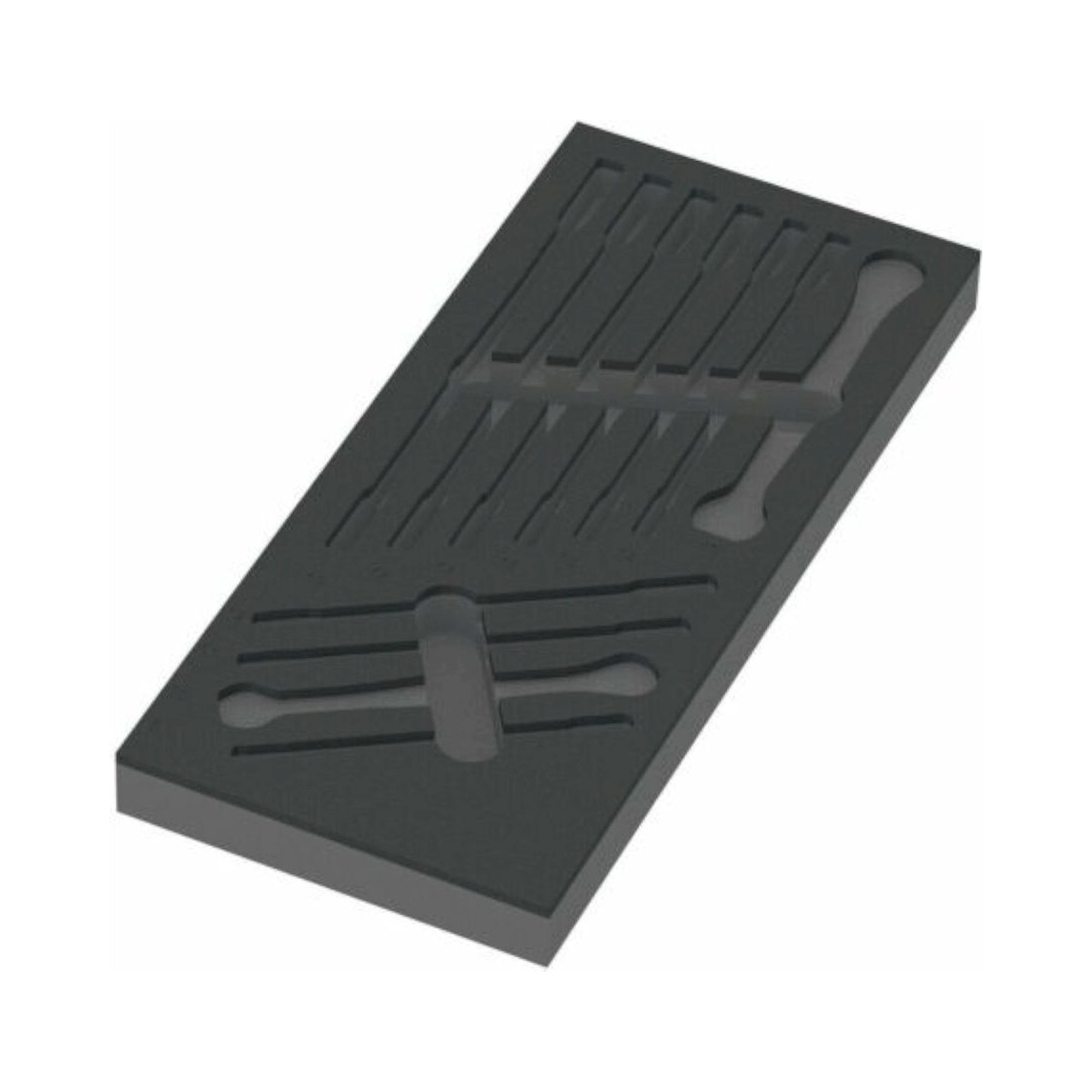 Wera 05137330001. Schaumstoffeinlage 6000 Joker Set 1, ohne Werkzeug, 172 x 30 x 392 mm
