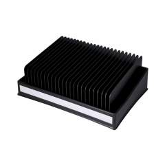 Licefa 2426681. ESD SMD Spulenständer bis Ø 330 mm, 25 variable Zwischenstege, schwarz, 455 x 315 mm