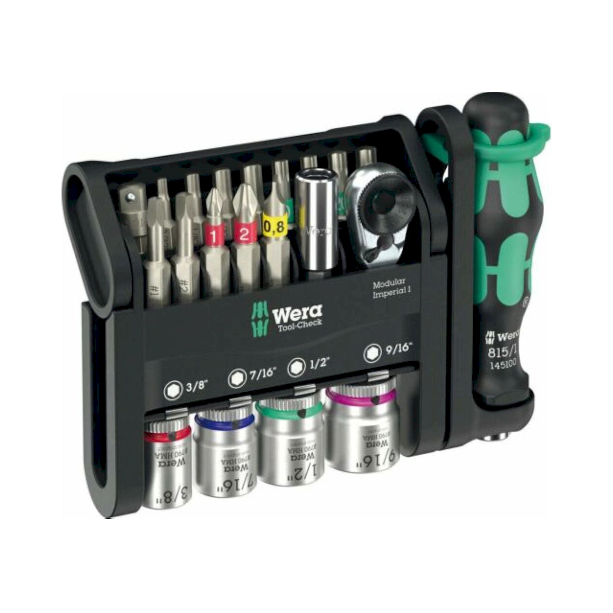 Wera 05049001001. Tool-Check Modular Imperial 1, 21-teilig