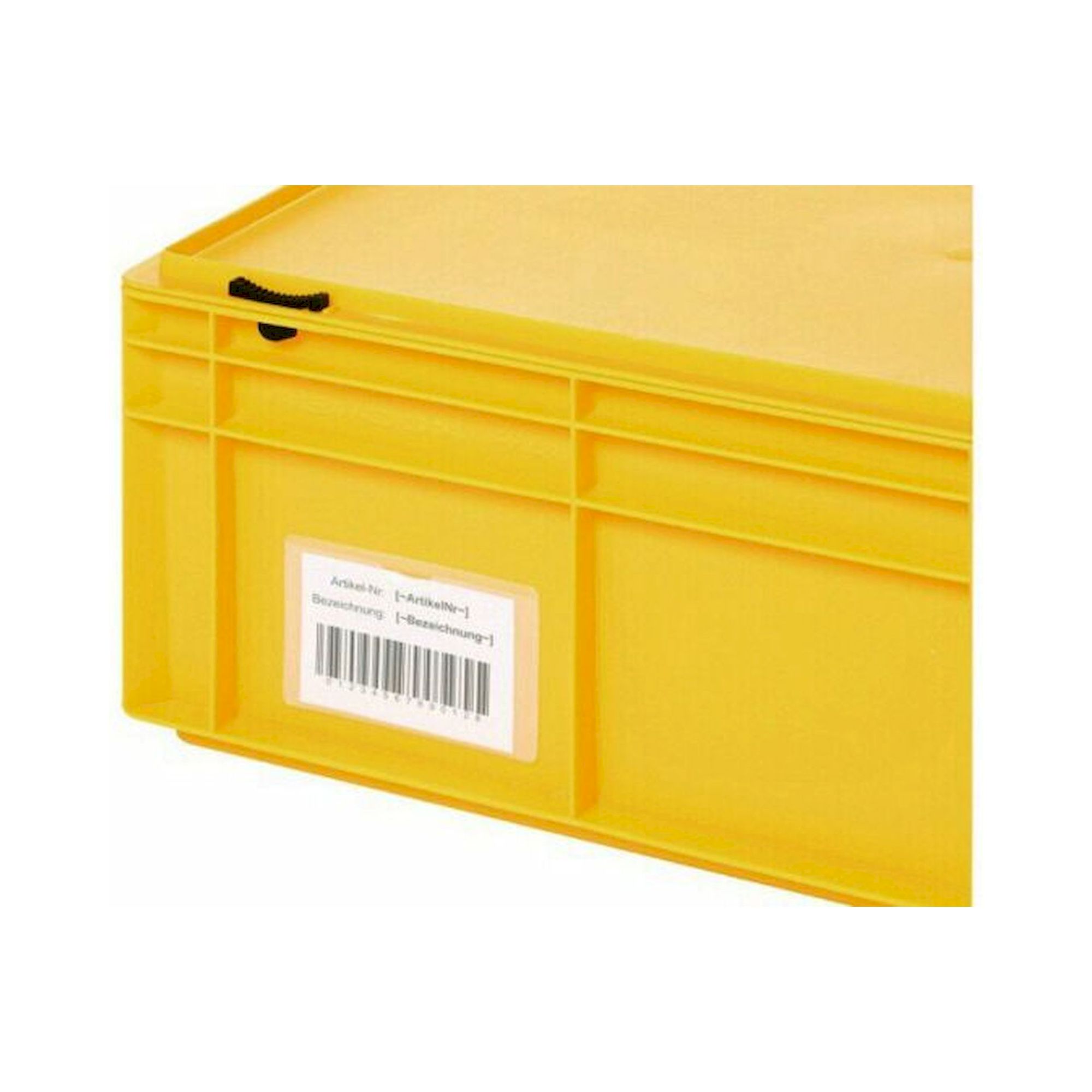 Warmbier 5221.4.IDP.250. Etikettentasche IDP-STAT® PVC beidseitig IDP-STAT