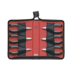 C.K T3703D. Sensoplus ESD electronics pliers set, 6 pieces, 235x150x30 mm