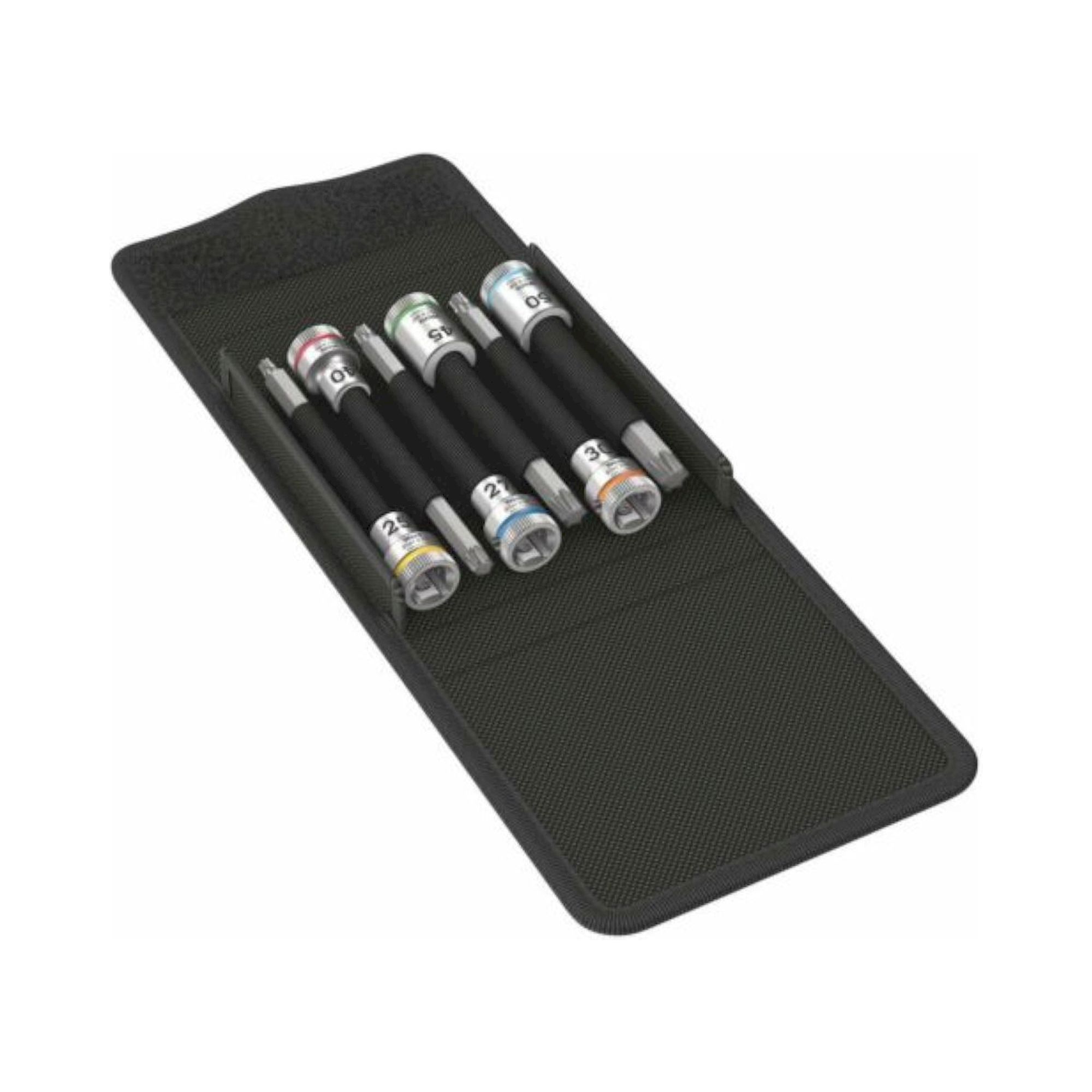Wera 05003185001. Bitnuss-Satz TORX®, mit 3/8"-Antrieb, mit Haltefunktion, 6-teilig