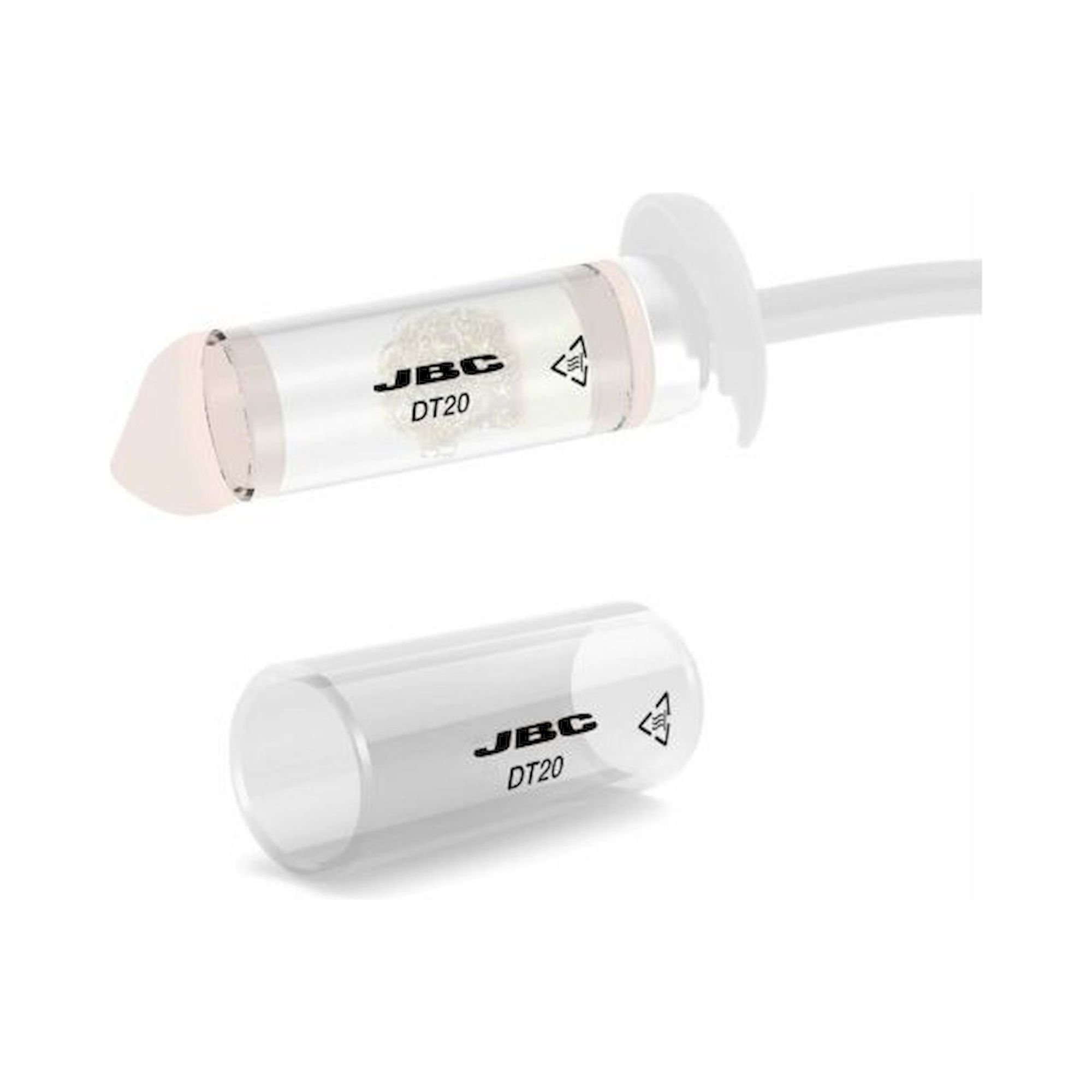 JBC DT20. Glas-Lotauffangbehälter für DT530