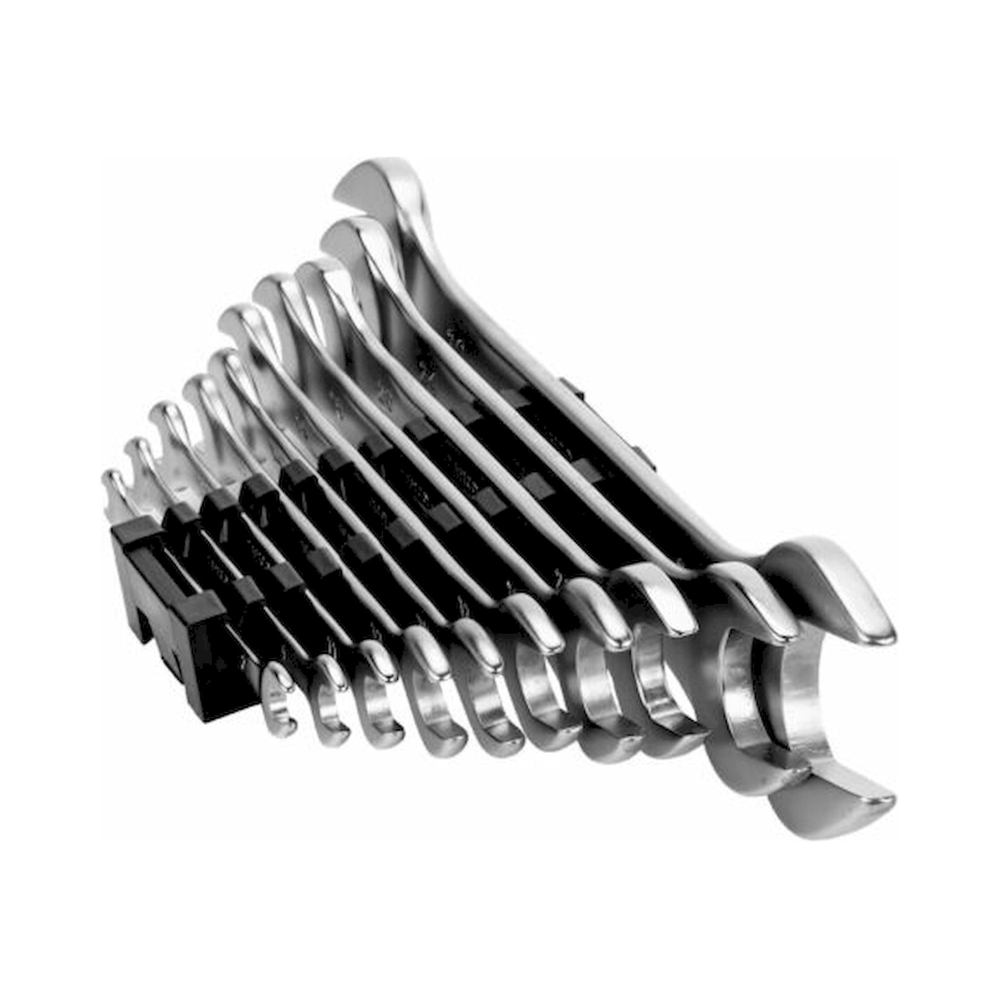 Bahco 6M/10C. Doppelmaulschlüssel-Satz, metrisch, 10-teilig