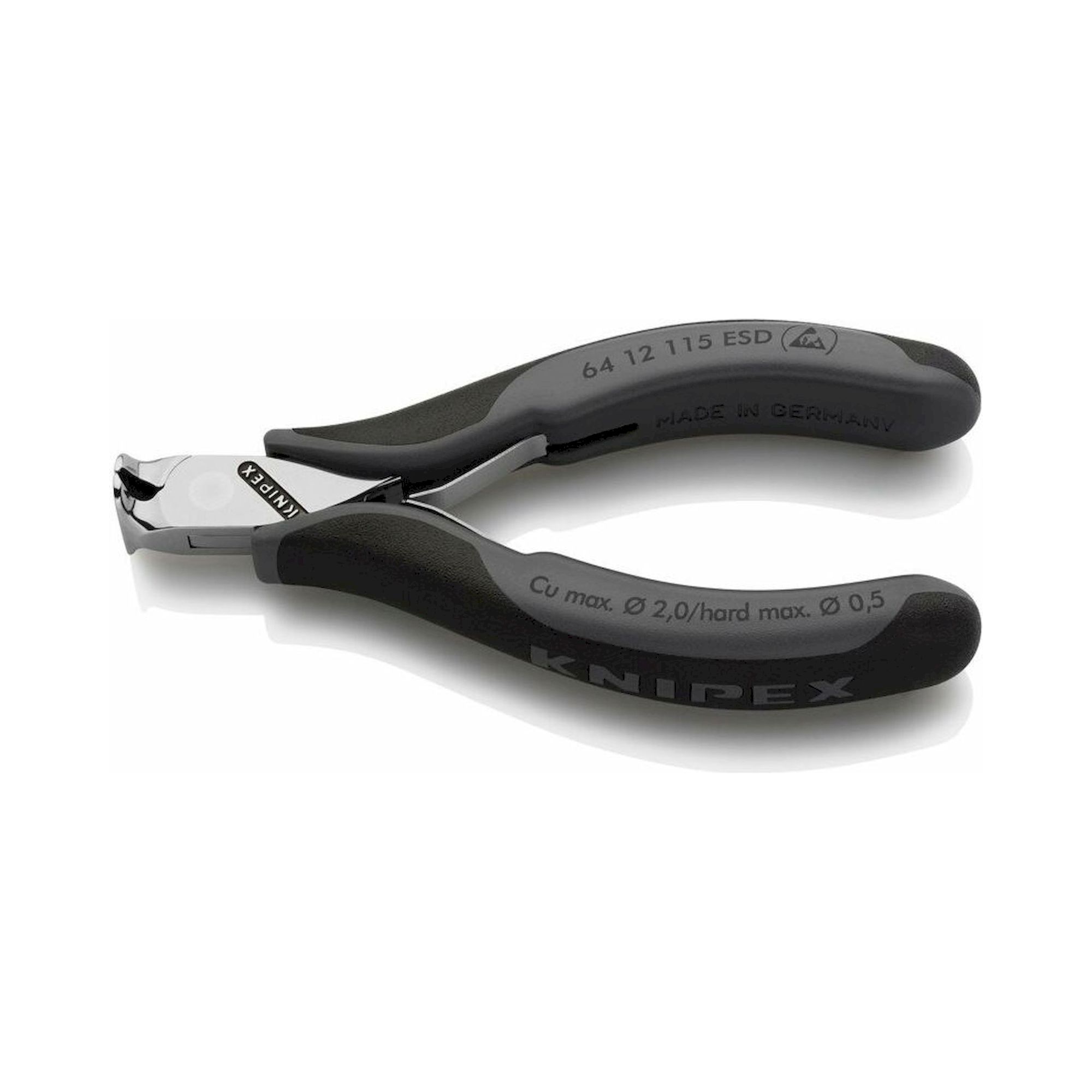 Knipex 64 12 115 ESD. ESD Elektronik-Vornschneider, 115 mm