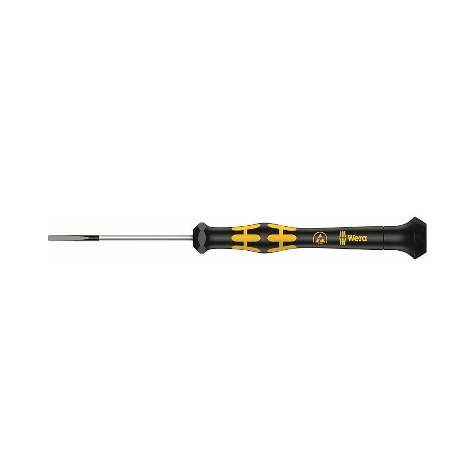 WERA 5030101001. ESD screwdriver slot 1578 A ESD Micro, 0.23 x 1.5 x 40 mm