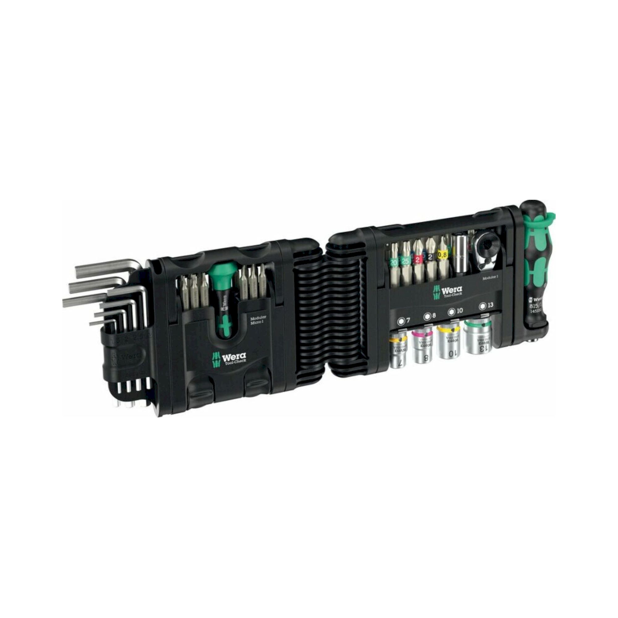 Wera 05049020001. Tool-Check Modular Set 1, 50-teilig