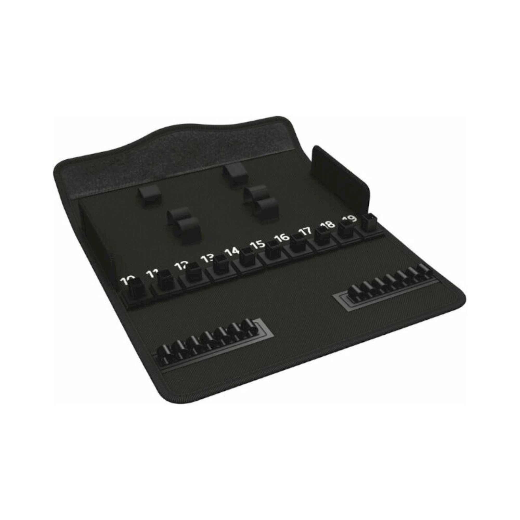 Wera 05136470001. Textile Box 8100 SC Zyklop Metal Switch, leer, 302 x 126 x 50 mm
