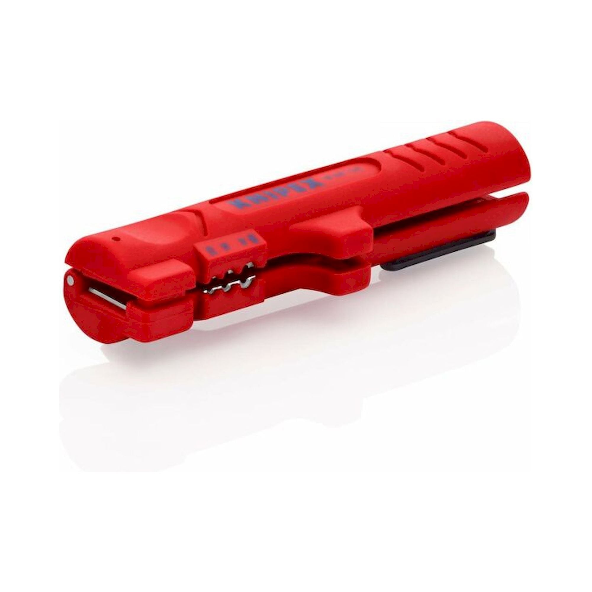 Knipex 16 64 125 SB. Abmantelungswerkzeug für Flach- und Rundkabel, 125 mm, SB Verpackung