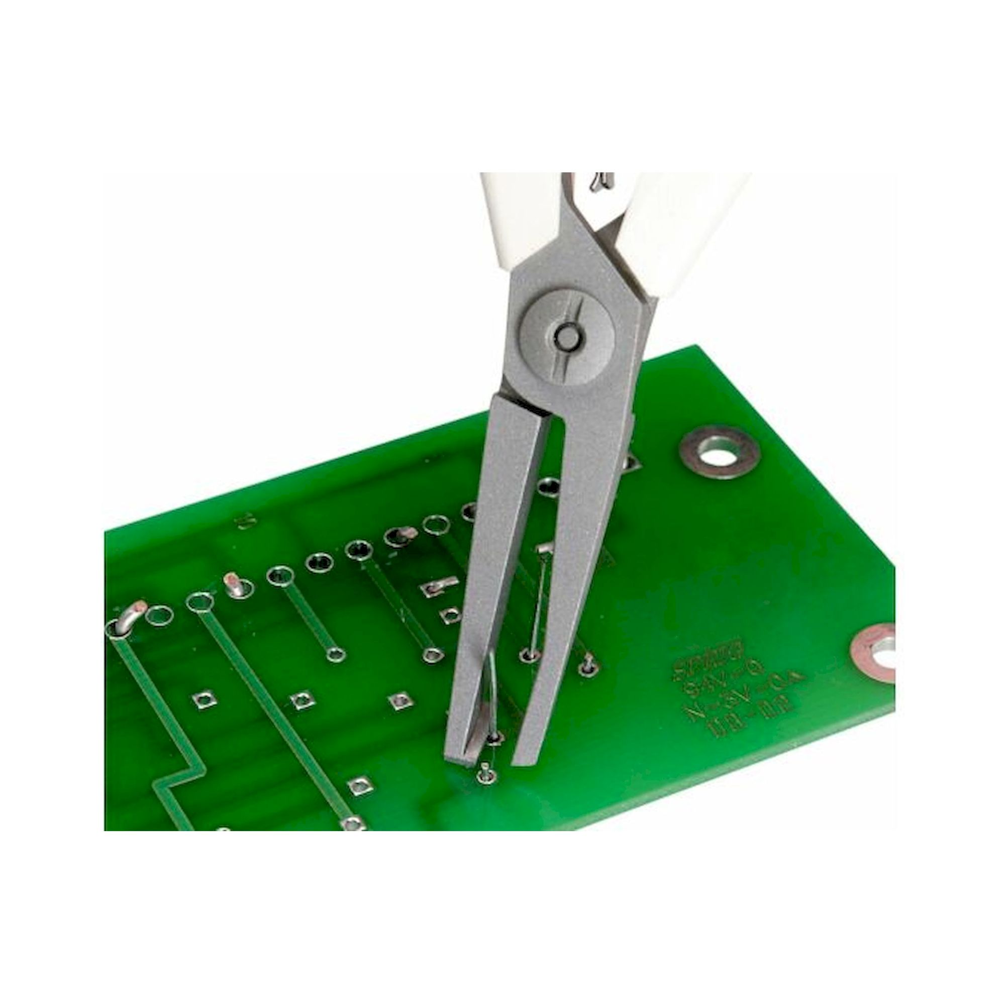 Lindström 121A. Elektronik-Bestückungszange/Distanzschneider, schräg .045"