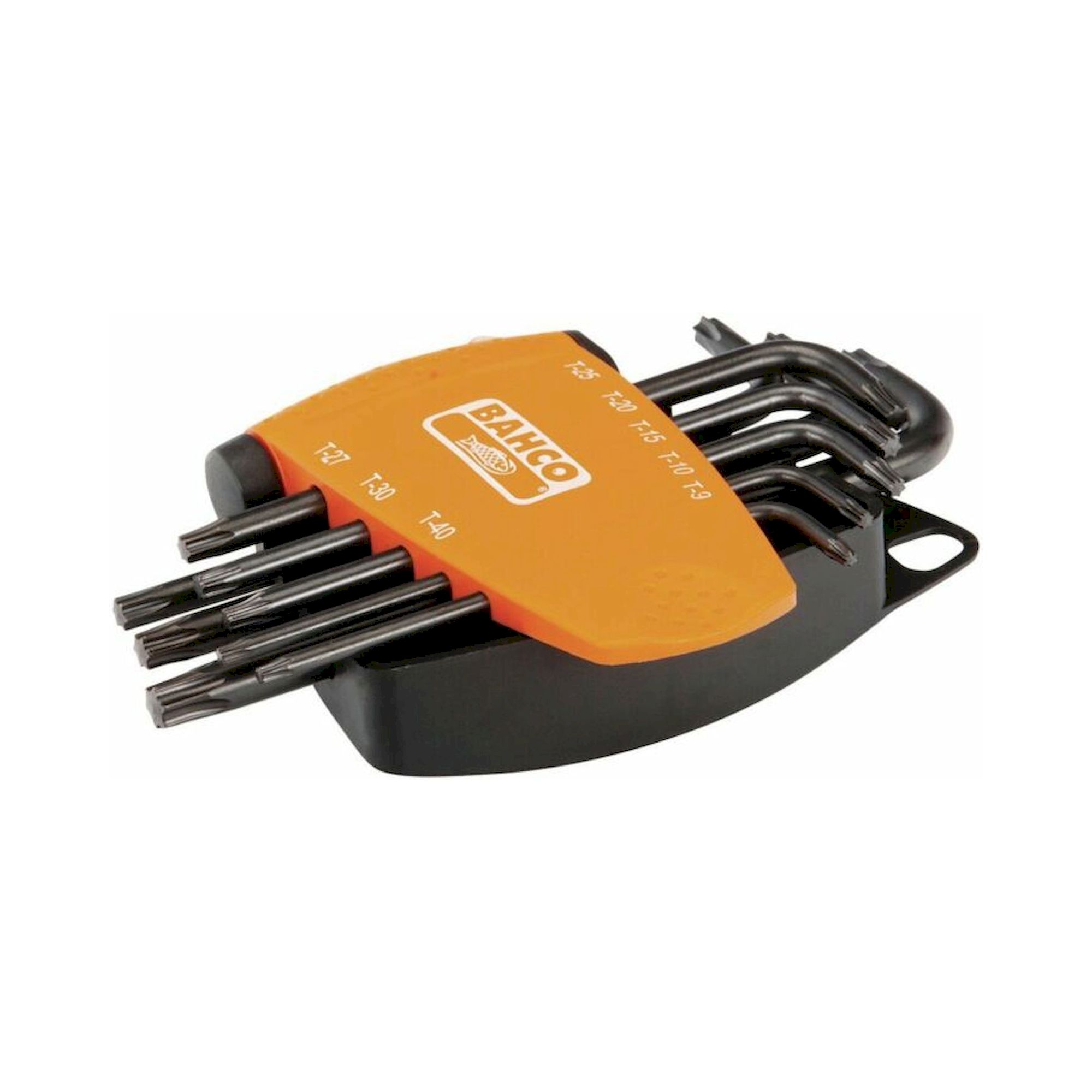 Bahco BE-9575. TORX® Winkelschraubendreher-Satz, phosphatiert, 8-teilig