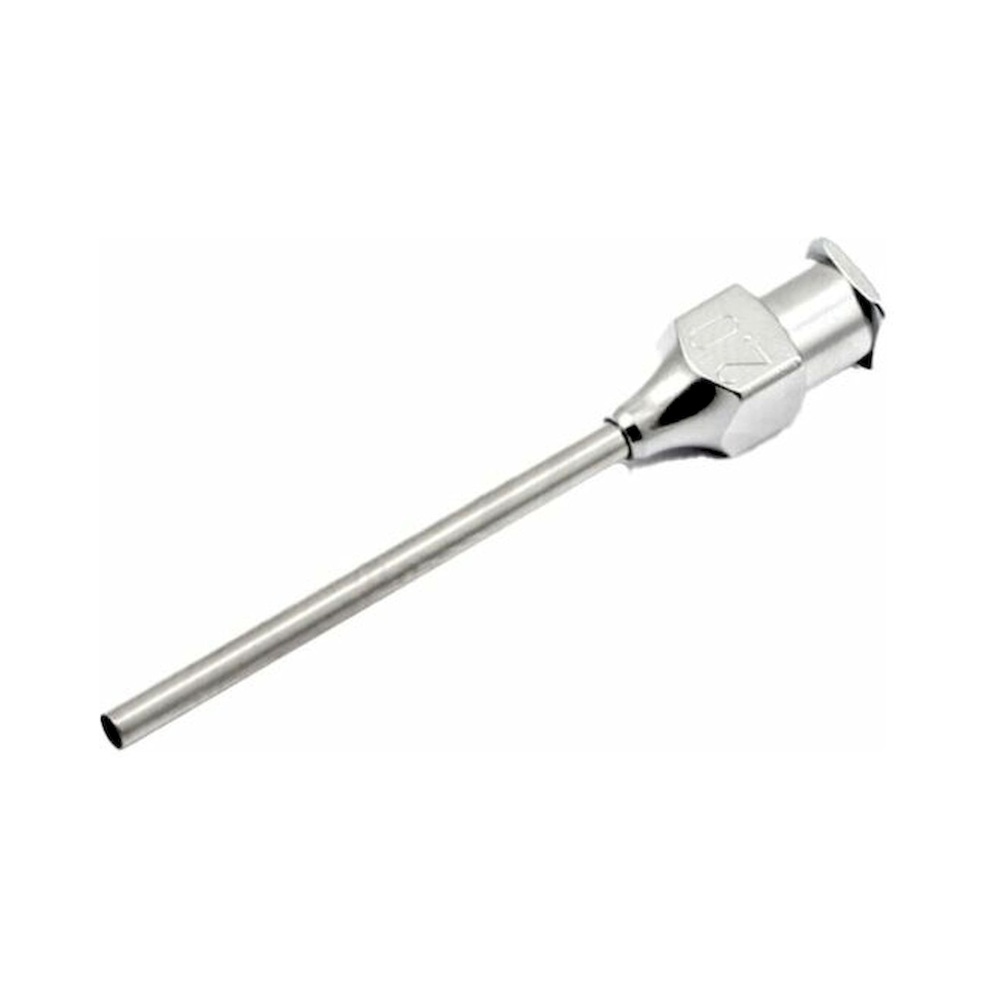 Nordson EFD 7728745. Spezial-Dosiernadel, gerade, Vollmetal, ∅ 1,5 / 2,0 mm, 30 mm, gerade