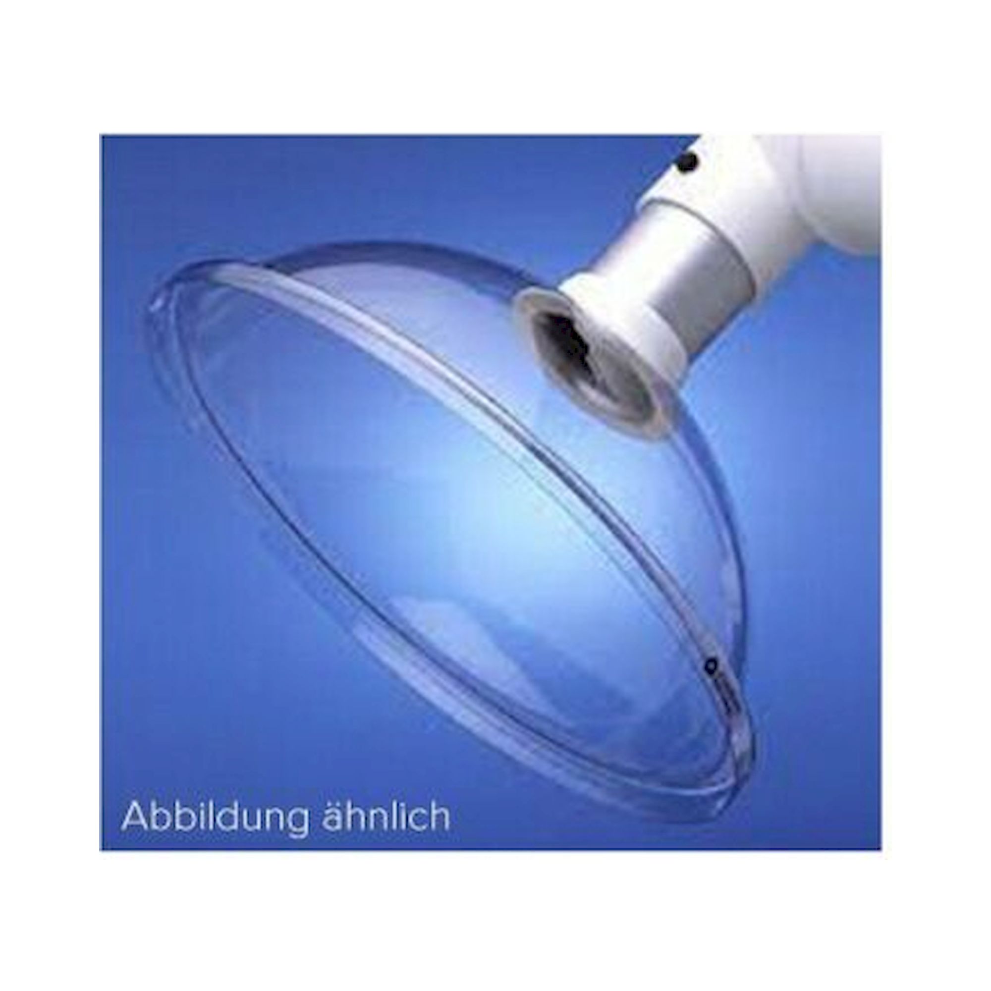 Alsident 1-10050-5. Ro with hood DN100, d.500 mm, PETG, silver/transparent