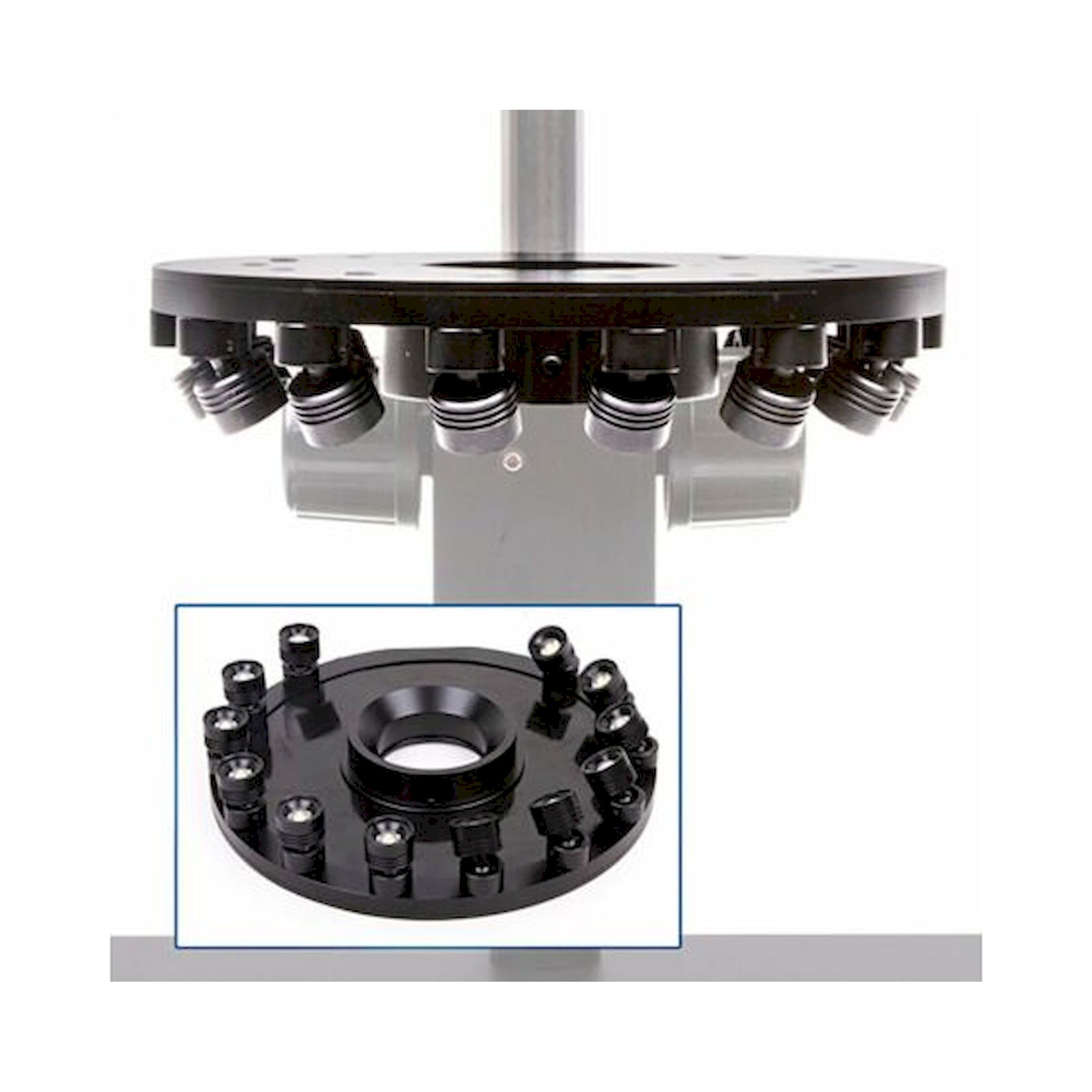 Euromex MZ.4735. Direktionales 12x 1W LED-Ringlicht für MZ.4705