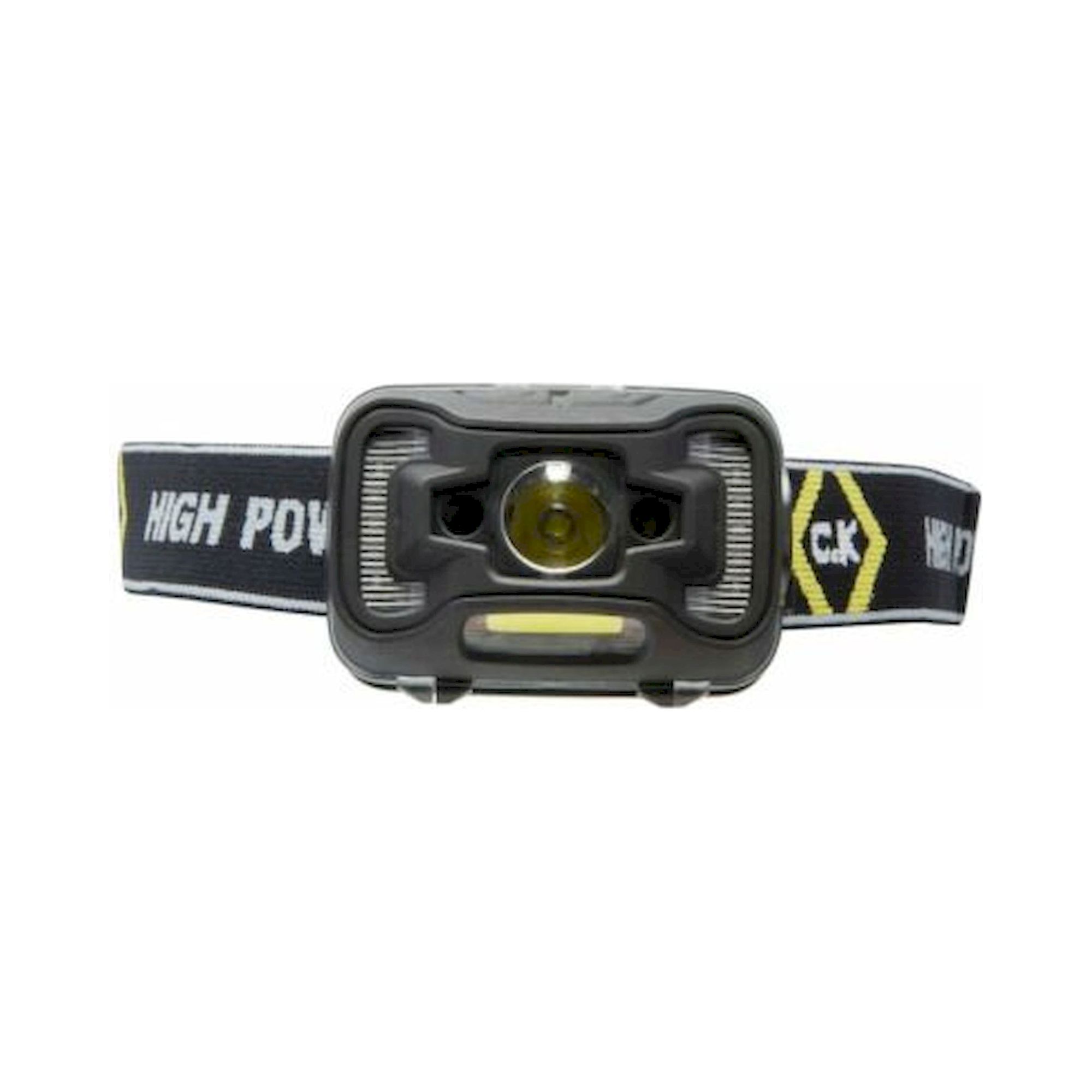 C.K T9613USB. Wiederaufladbare USB-LED-Stirnlampe, 270 Lumen